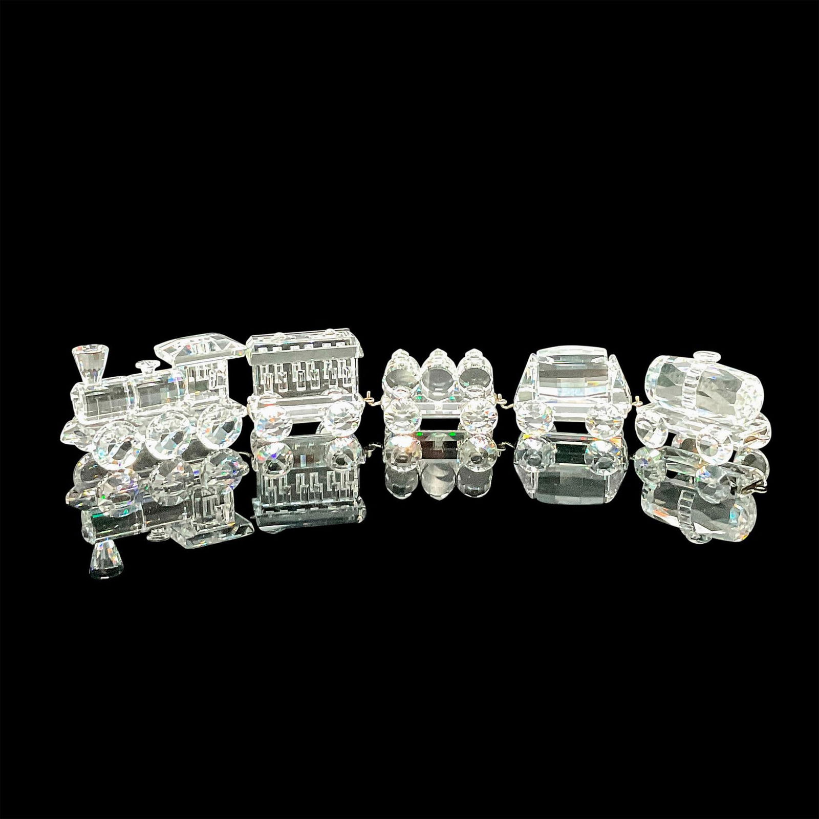 5pc Swarovski Crystal Train Set (1 of 3)