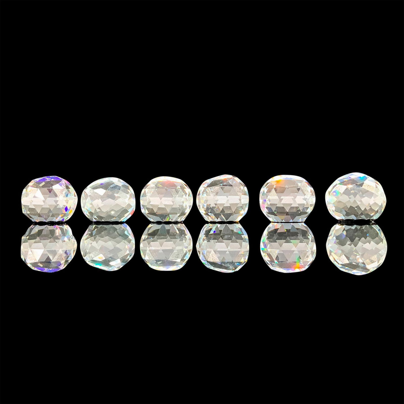 6pc Swarovski Crystal Paperweights, Swarovski Motif (1 of 4)
