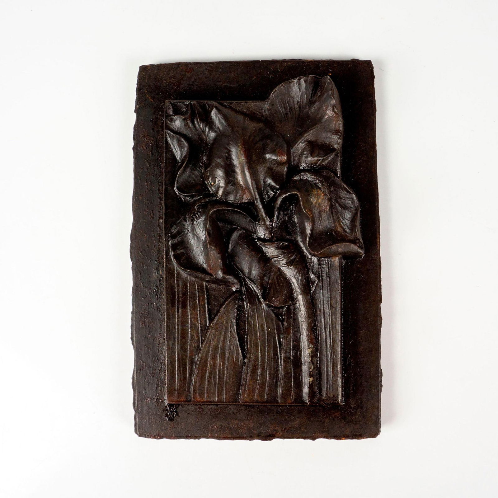 Rene Lalique (French, 1860-1945) Original Cast Metal Architectural Element (1 of 3)