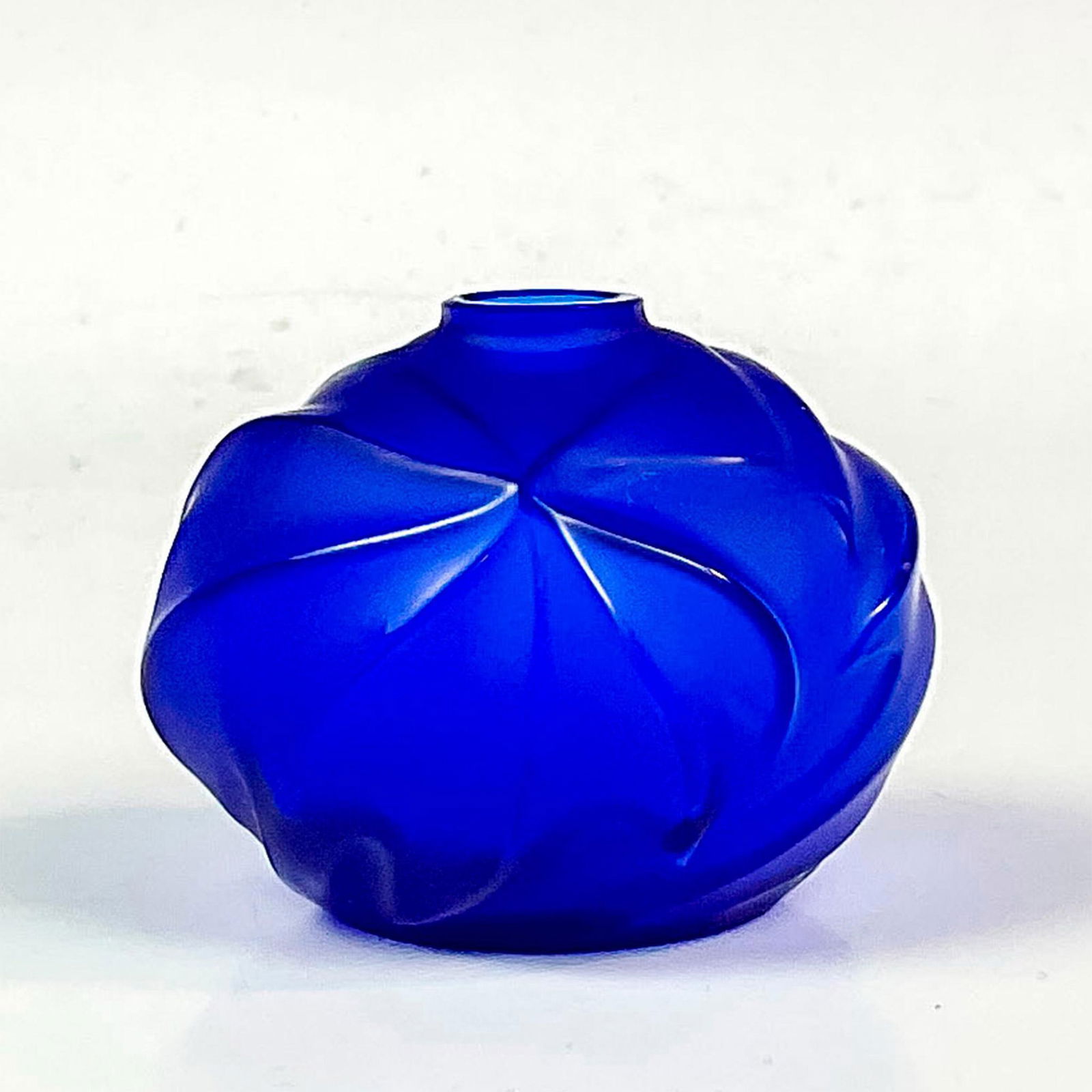 Lalique France Vase, Royal Palm Soliflore (1 of 4)