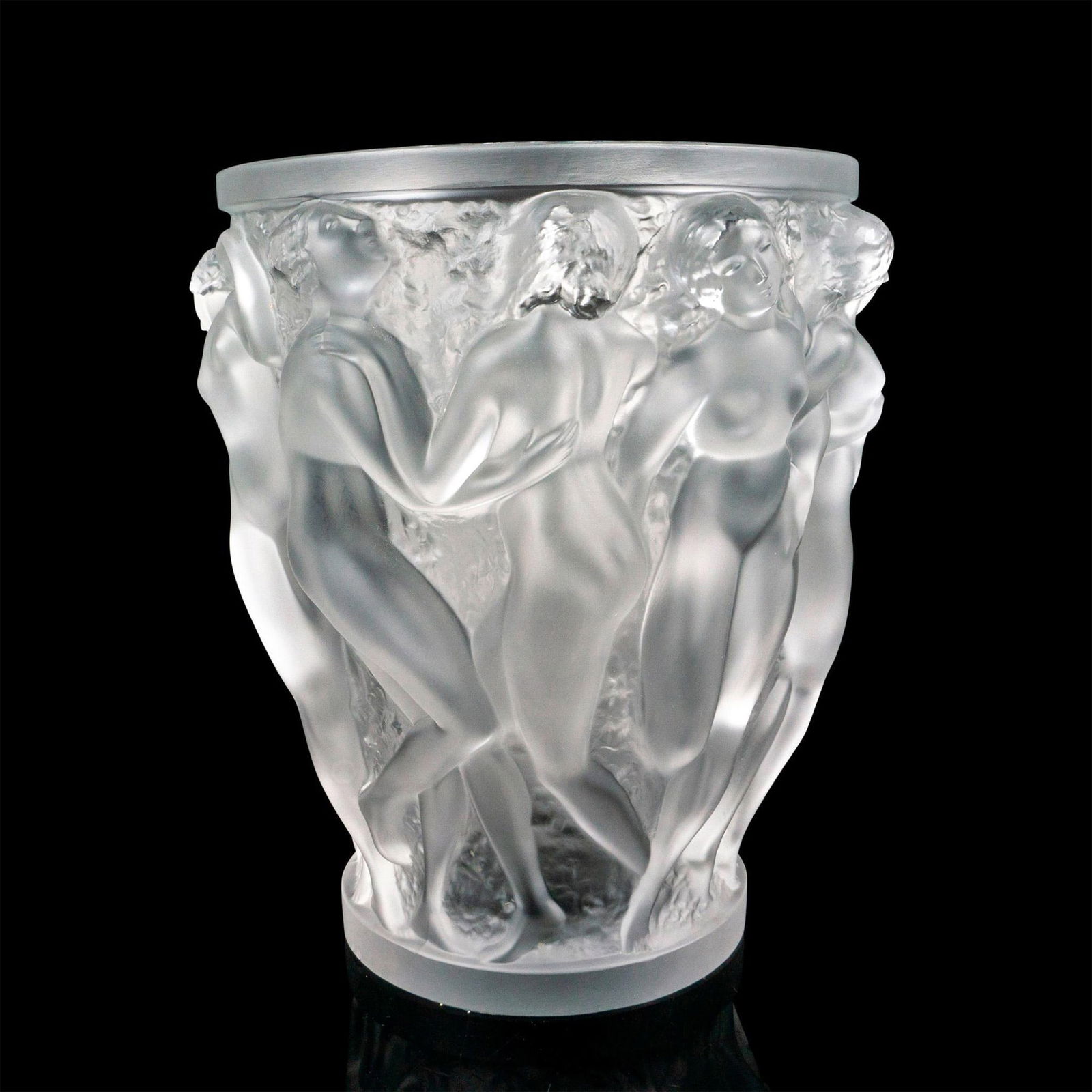 Lalique Crystal Vase, Bacchantes (1 of 3)