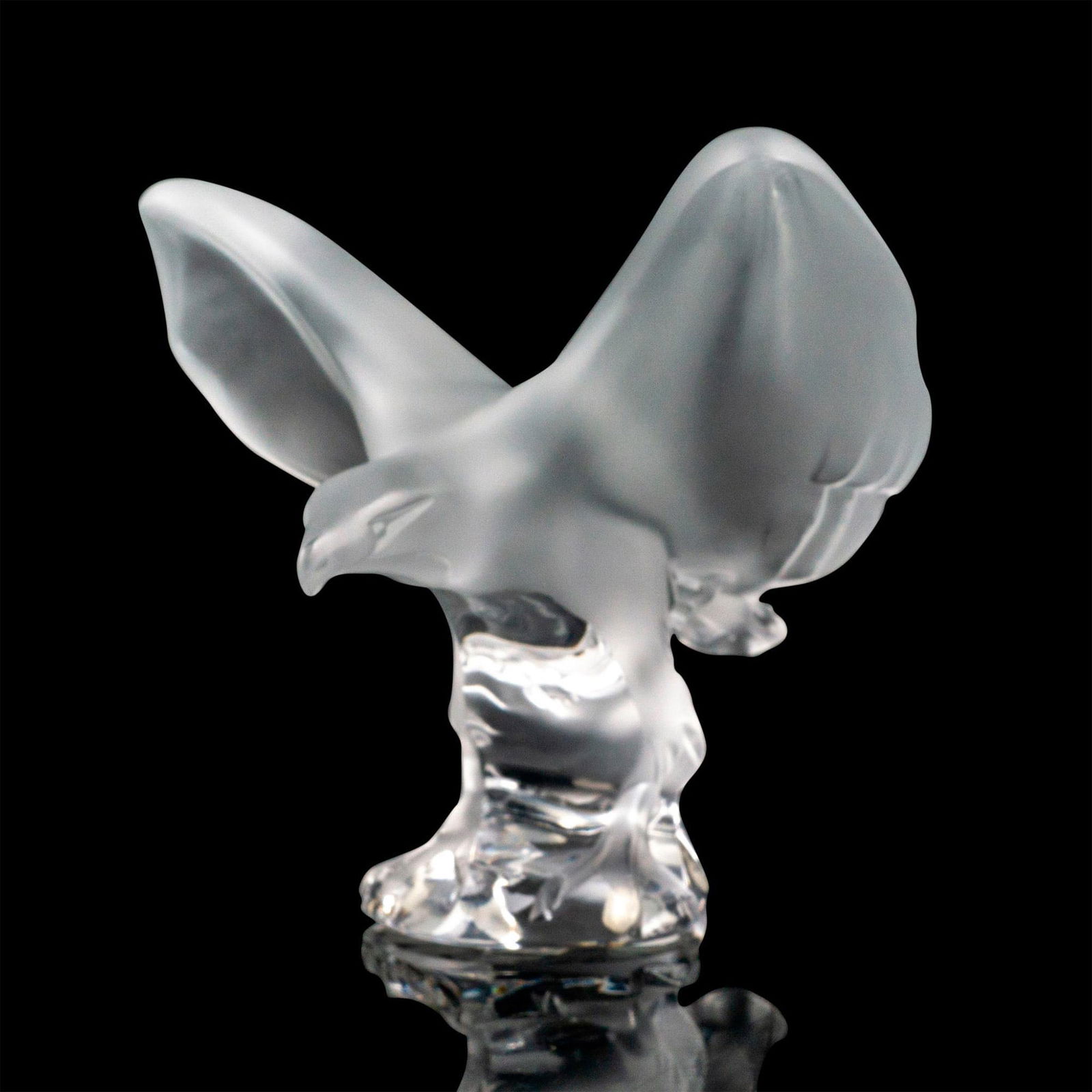 Lalique Crystal Figurine, Royal Eagle (1 of 4)