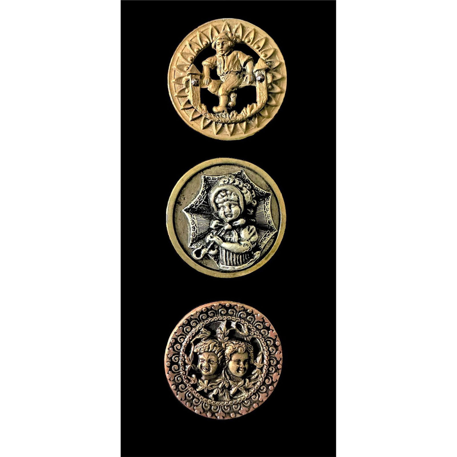 A Small Card of Division One Children Picture Buttons (1 of 5)