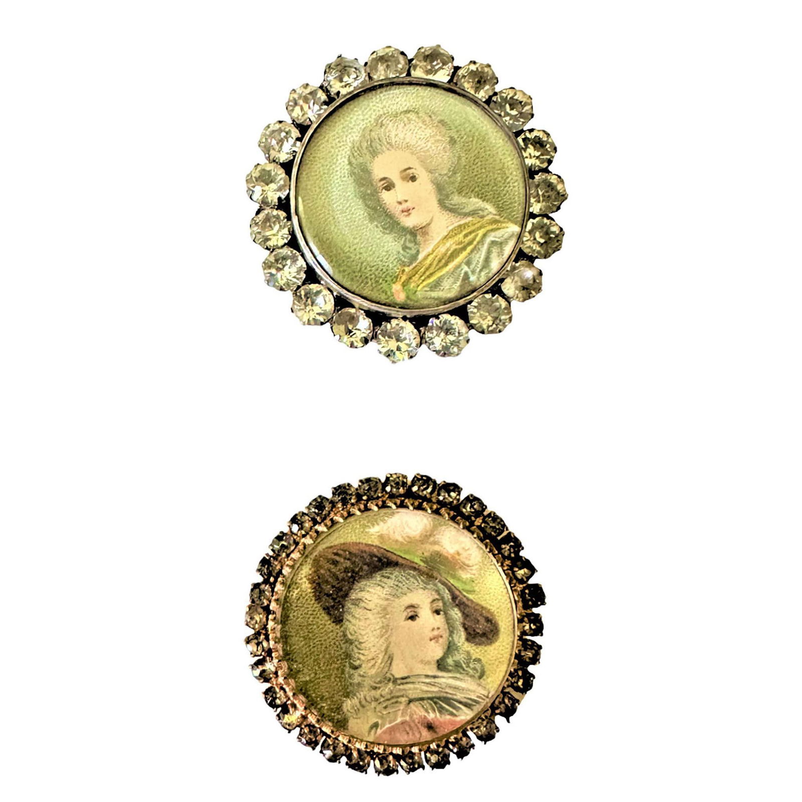 A Small Card of Division One Head Buttons (1 of 4)