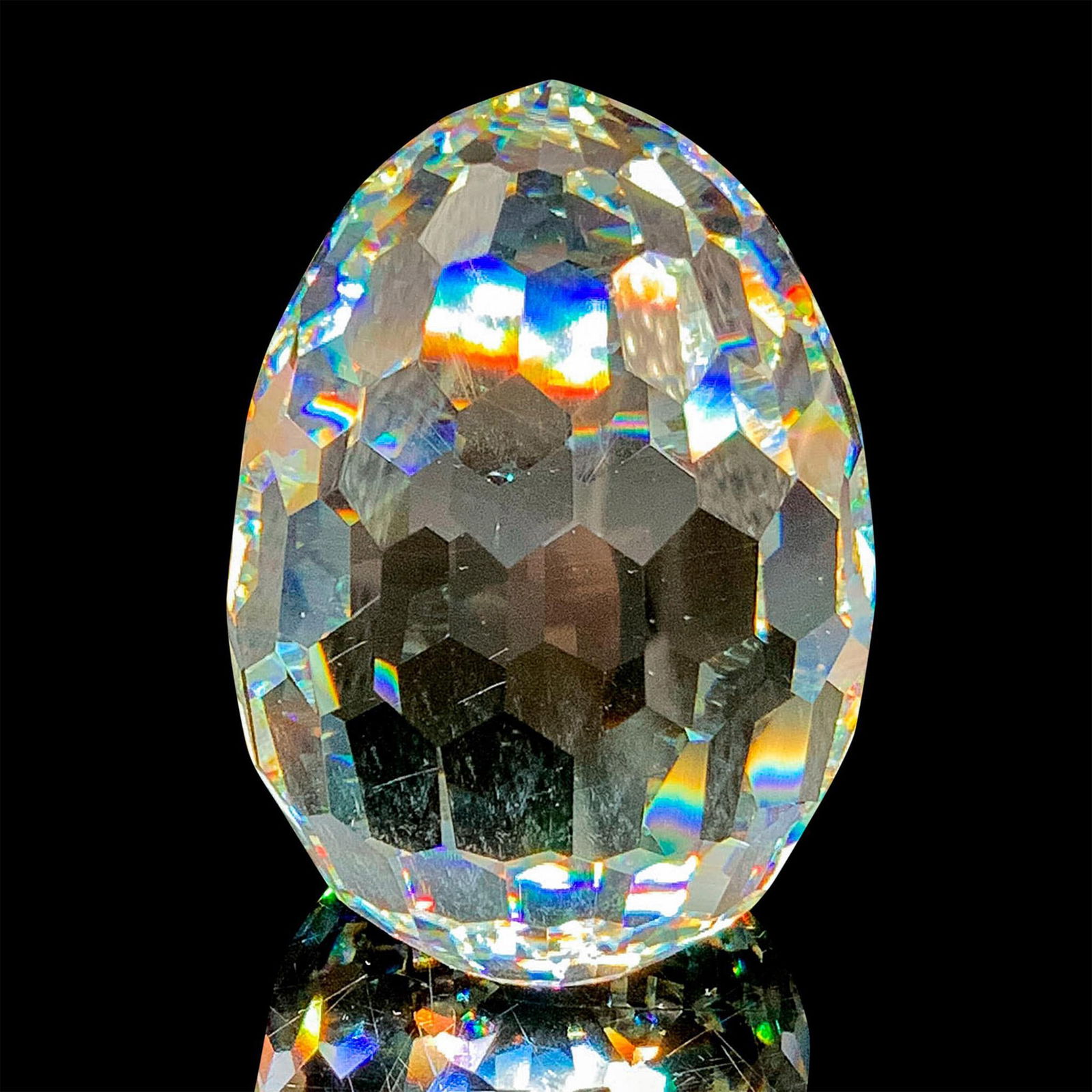 Swarovski Crystal Egg Paperweight (1 of 2)