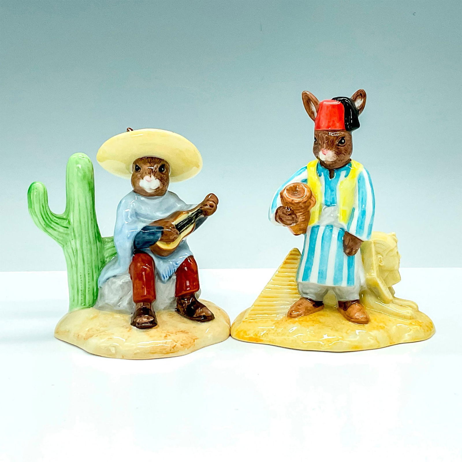 2pc Royal Doulton Bunnykins of the World (1 of 3)
