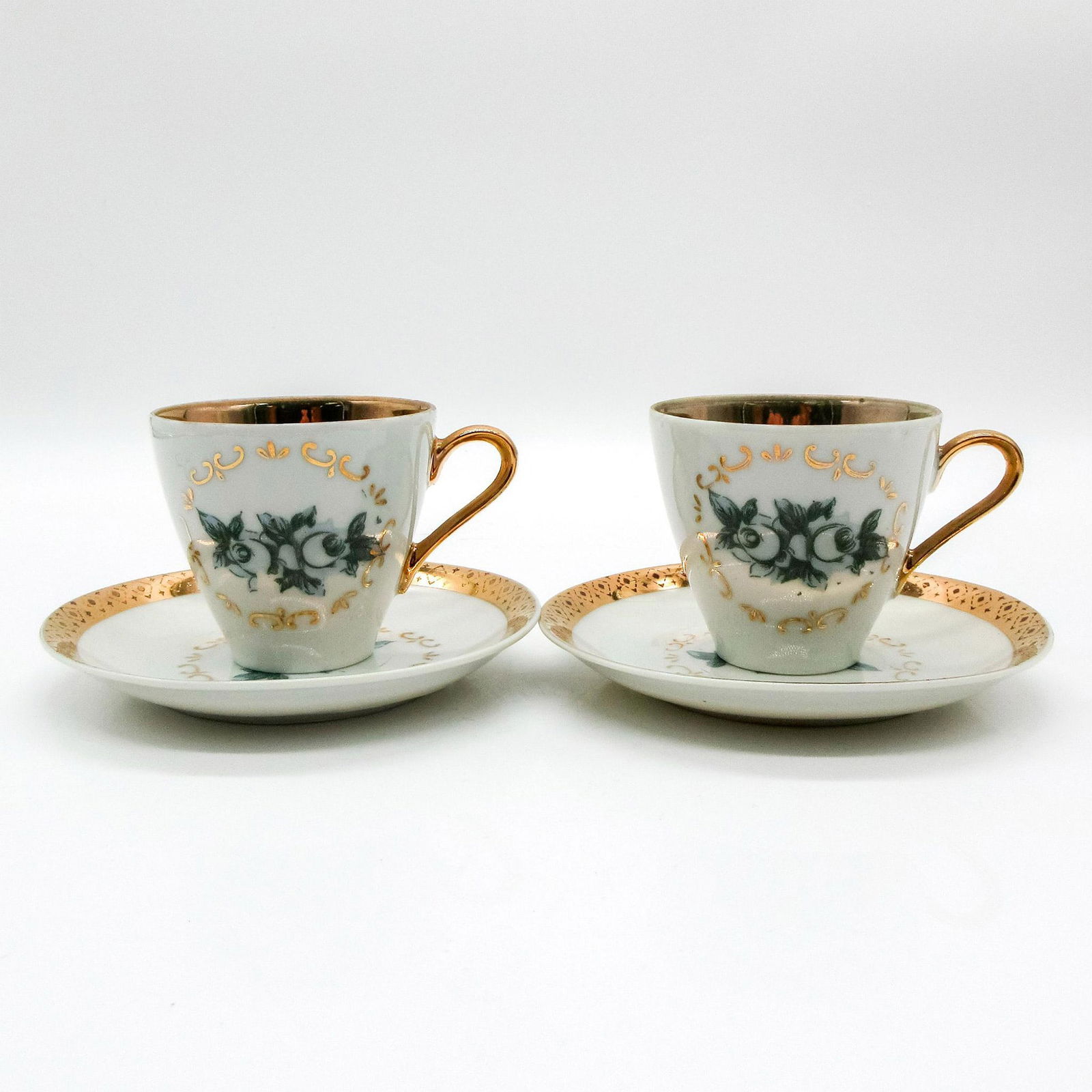 4pc Japanese Tea Cup And Saucer Sets (1 of 3)
