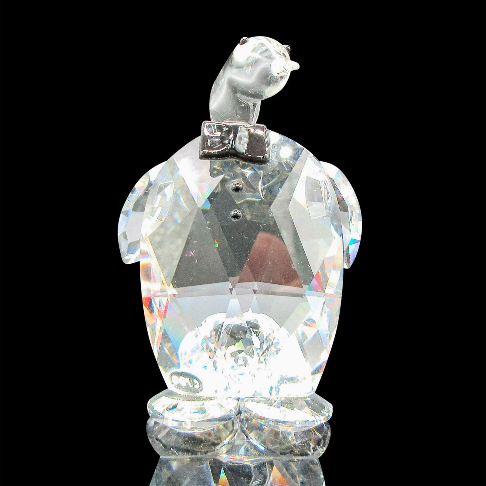 Zoo Crystal Figurine, Tuxedo Penguin (1 of 3)