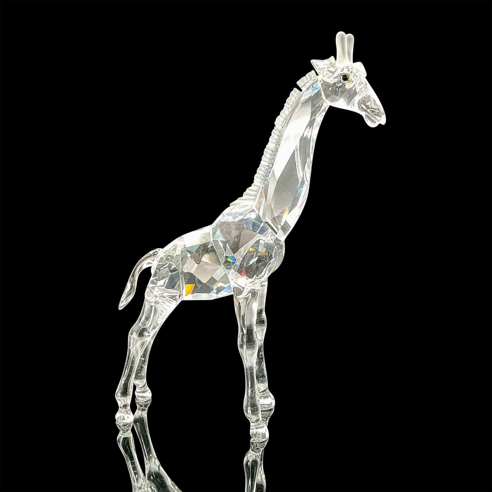 Swarovski Crystal Figurine, Baby Giraffe (1 of 3)