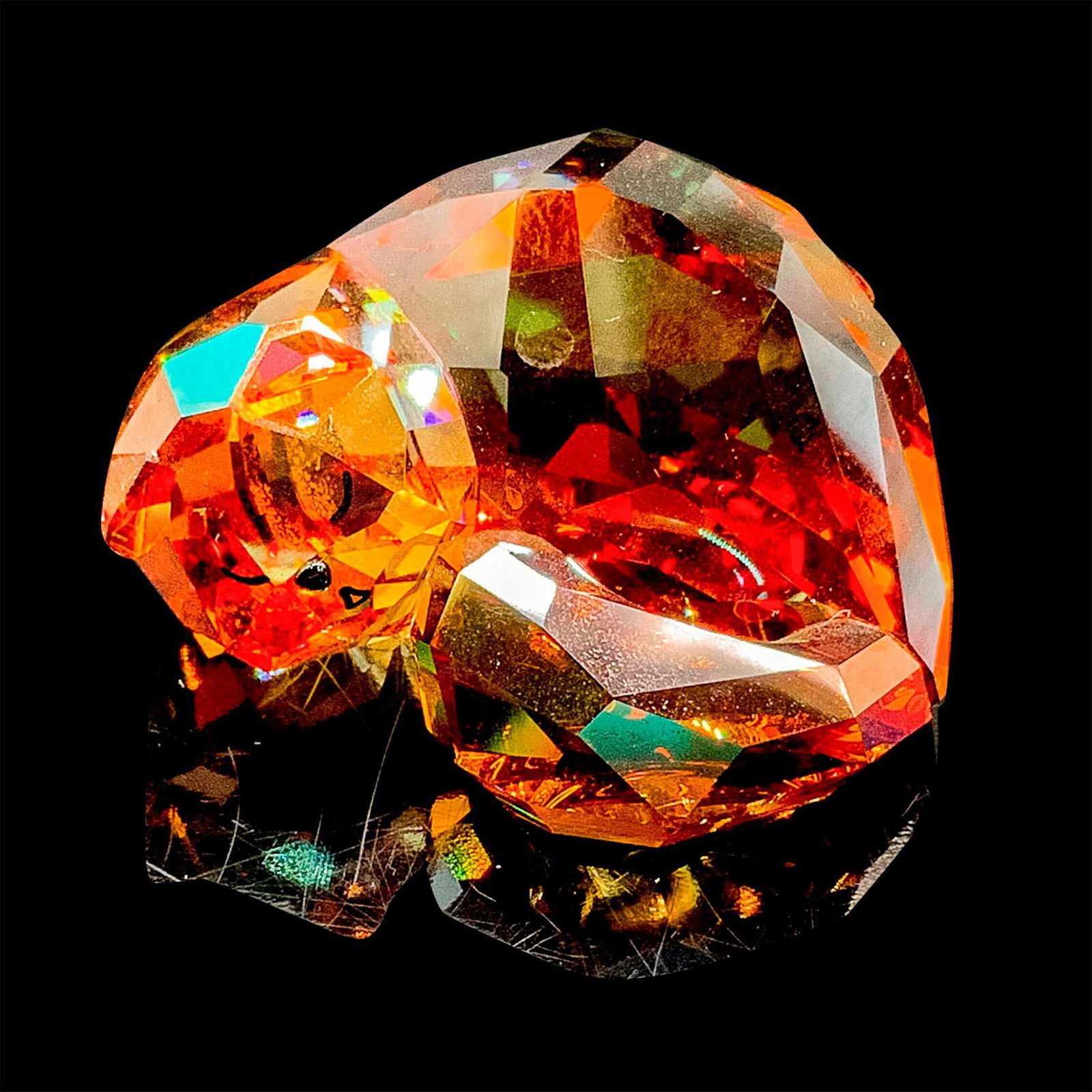 Swarovski Crystal Figurine, Lovlots Cat, Camille 995006 (1 of 3)