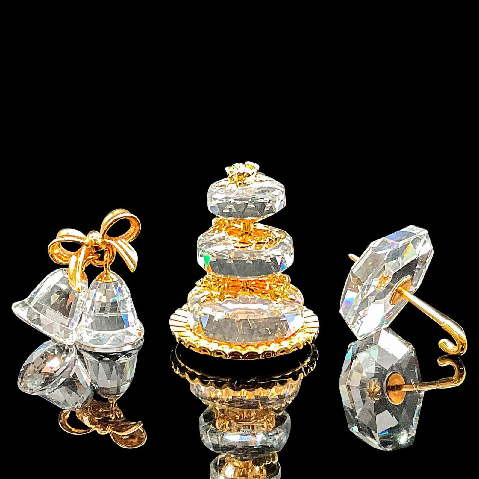 3pc Swarovski Crystal Memories Mini Figurines (1 of 3)