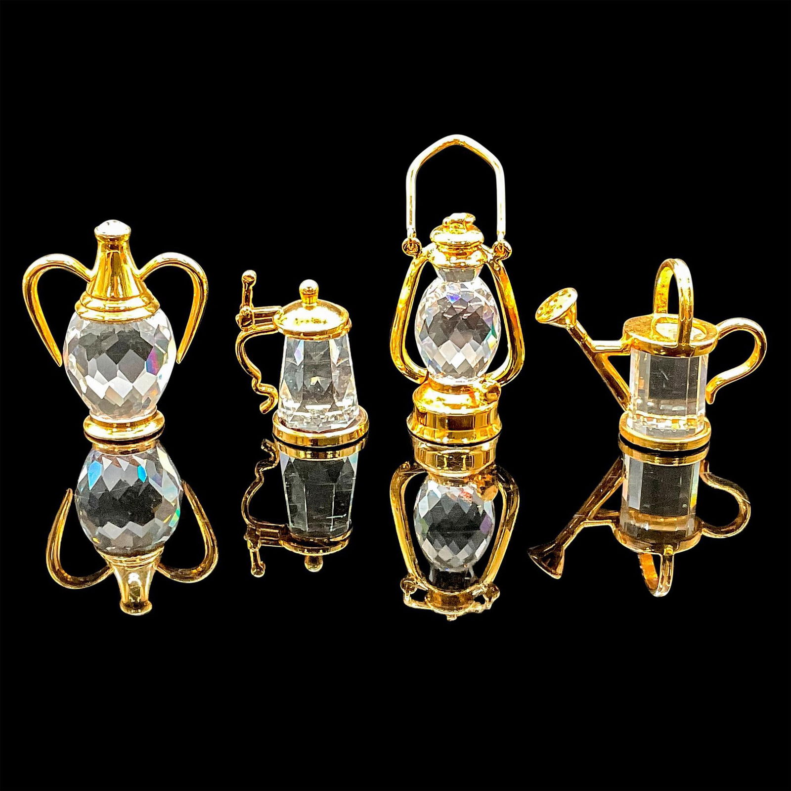 4pc Swarovski Crystal Memories Mini Figurines (1 of 3)