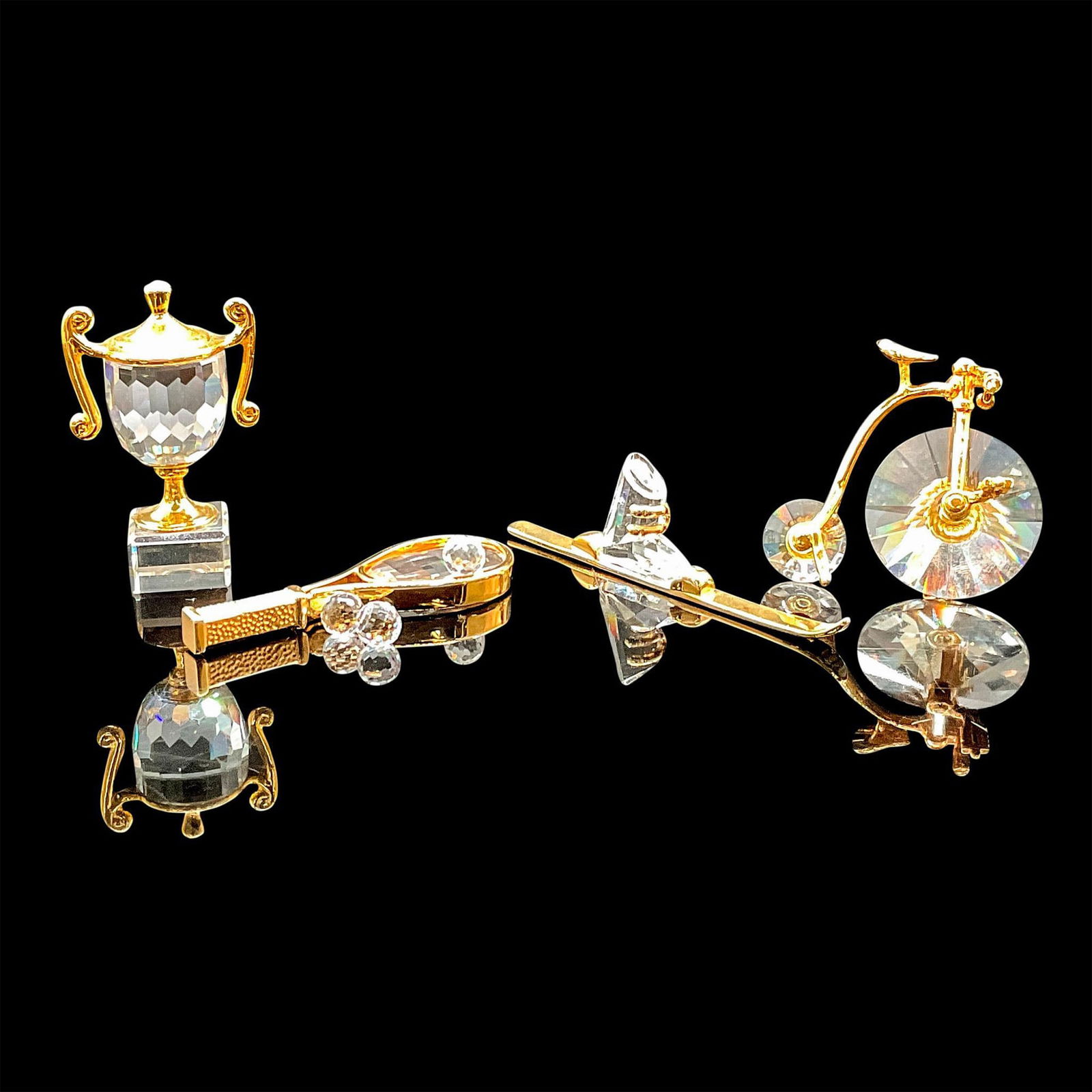 4pc Swarovski Crystal Memories Mini Figurines (1 of 3)