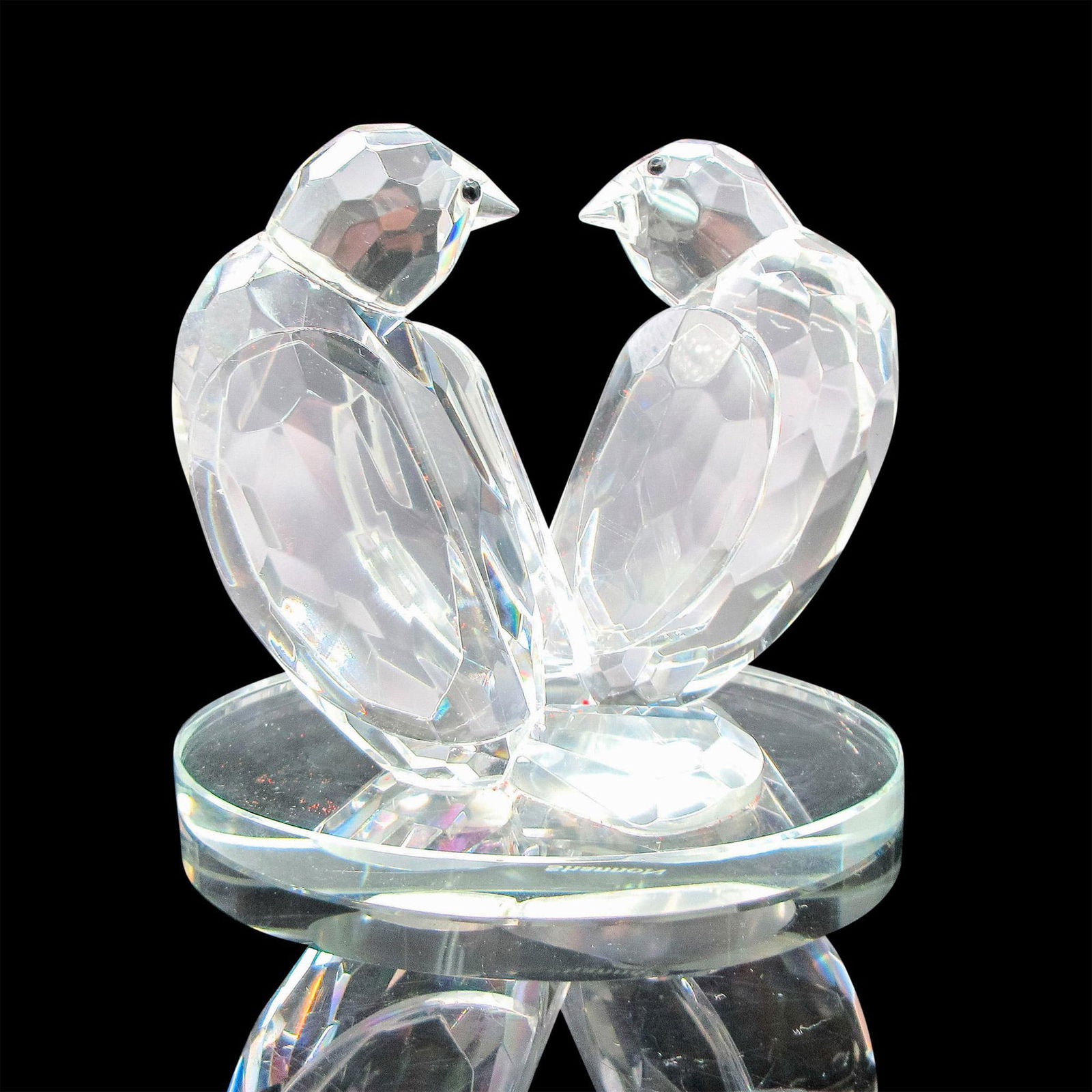 Shannon Crystal Figurine, Love Birds (1 of 3)