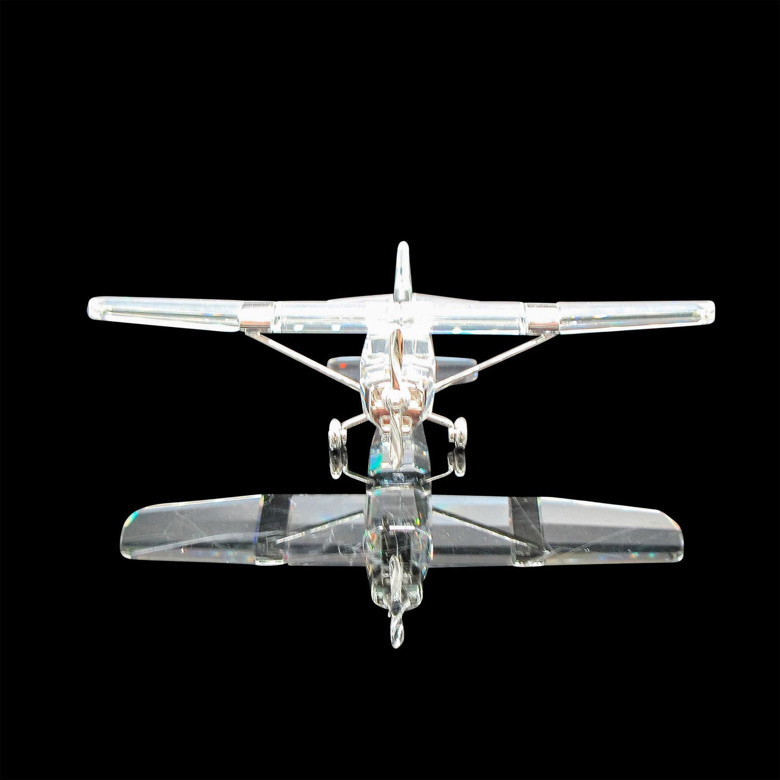 Swarovski Crystal Figurine, Airplane (1 of 4)
