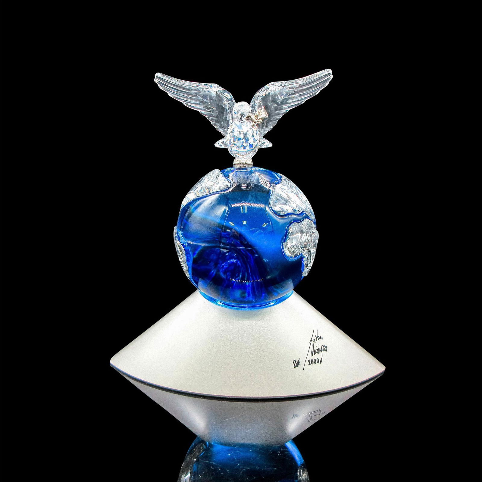 Swarovski Silver Crystal Figurine, The Crystal Planet (1 of 4)