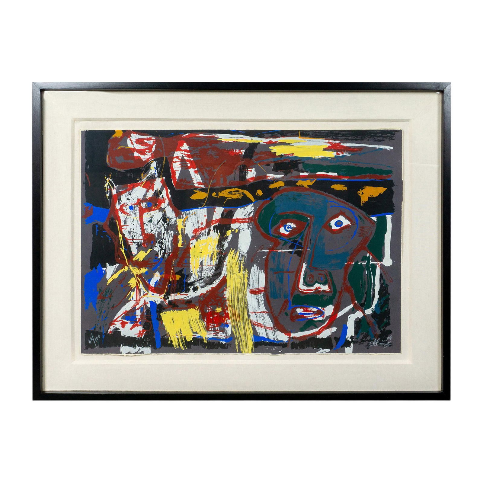 Alejandro Santiago, Original Serigraph on Paper, Signed (1 of 7)