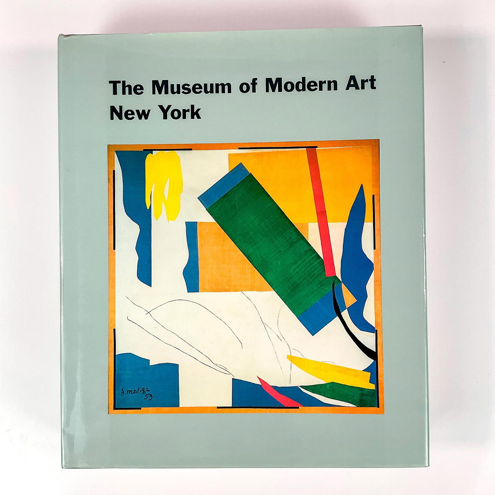'The Museum of Modern Art New York' Book: New York: Abradale/Abrams, 1997. 'The Museum of Modern Art New York: The History and the Collection', by Sam Hunter, hardcover art book depicting Henri Matisse's (French, 1869-1954) Memory of Oceania 