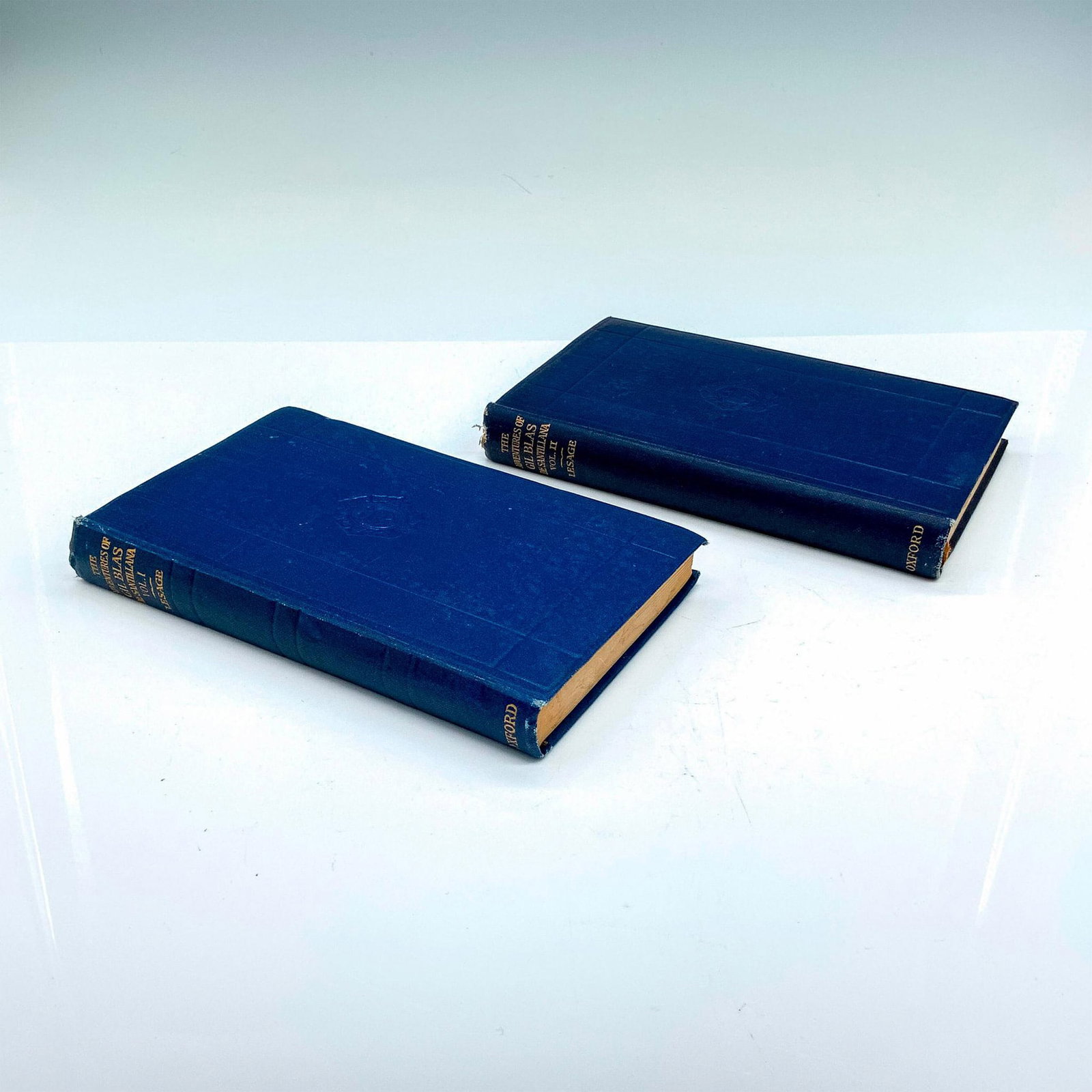 2pc The Adventures of Gil Blas Vol. 1 and 2 by Lesage (1 of 4)