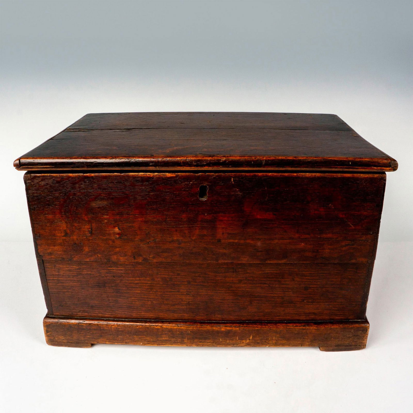 Antique Oak Chest (1 of 4)