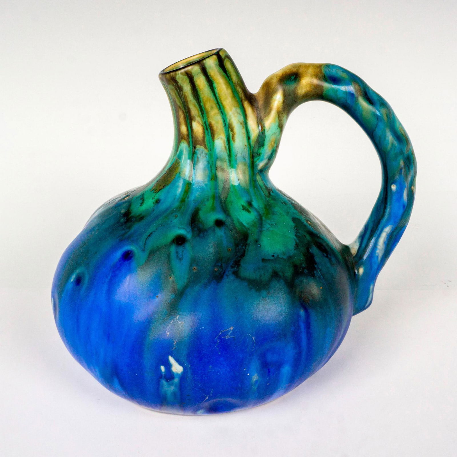 Gilbert Metenier Signed Art Pottery Jug (1 of 3)