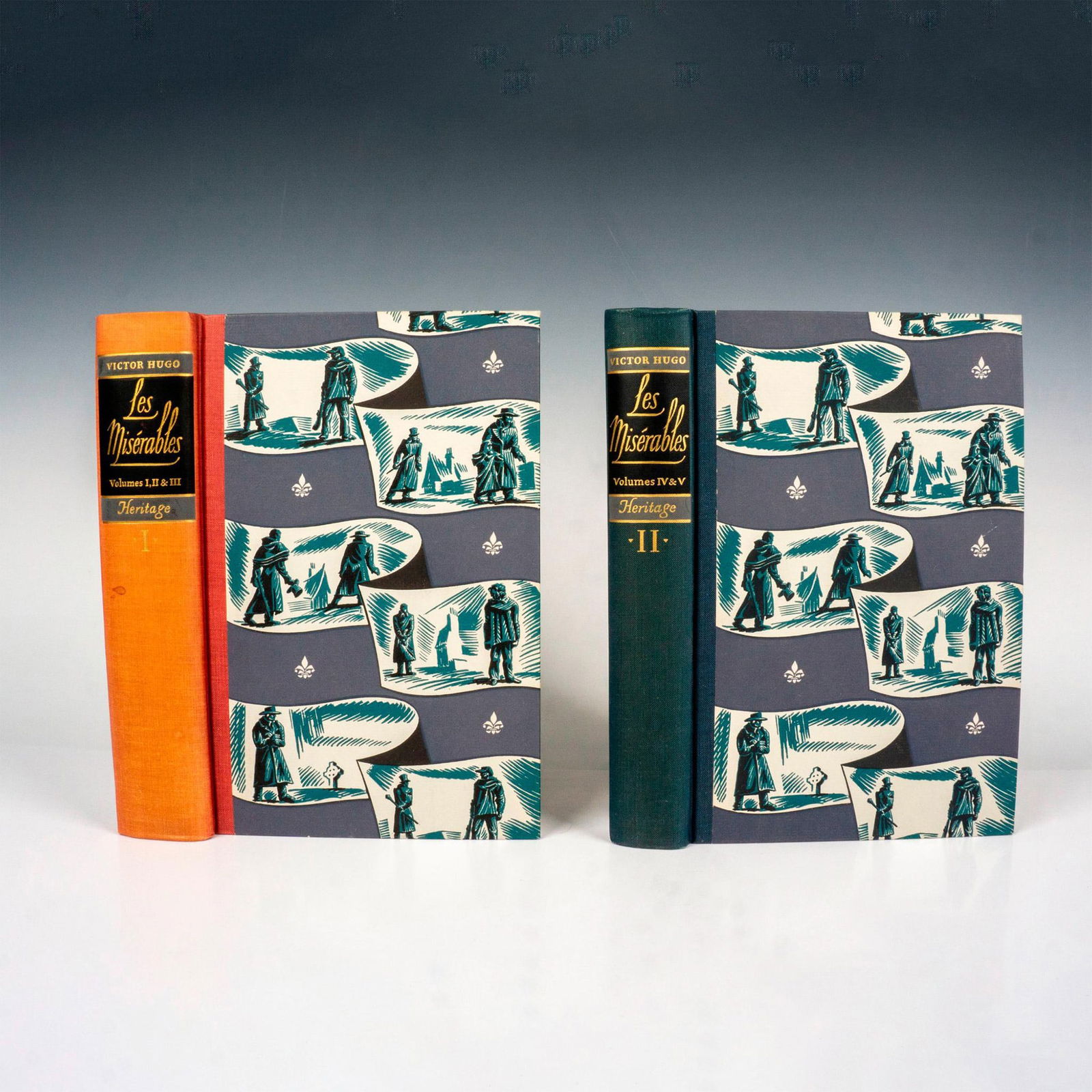 2 Volumes First Edition Les Miserables by Victor Hugo (1 of 3)