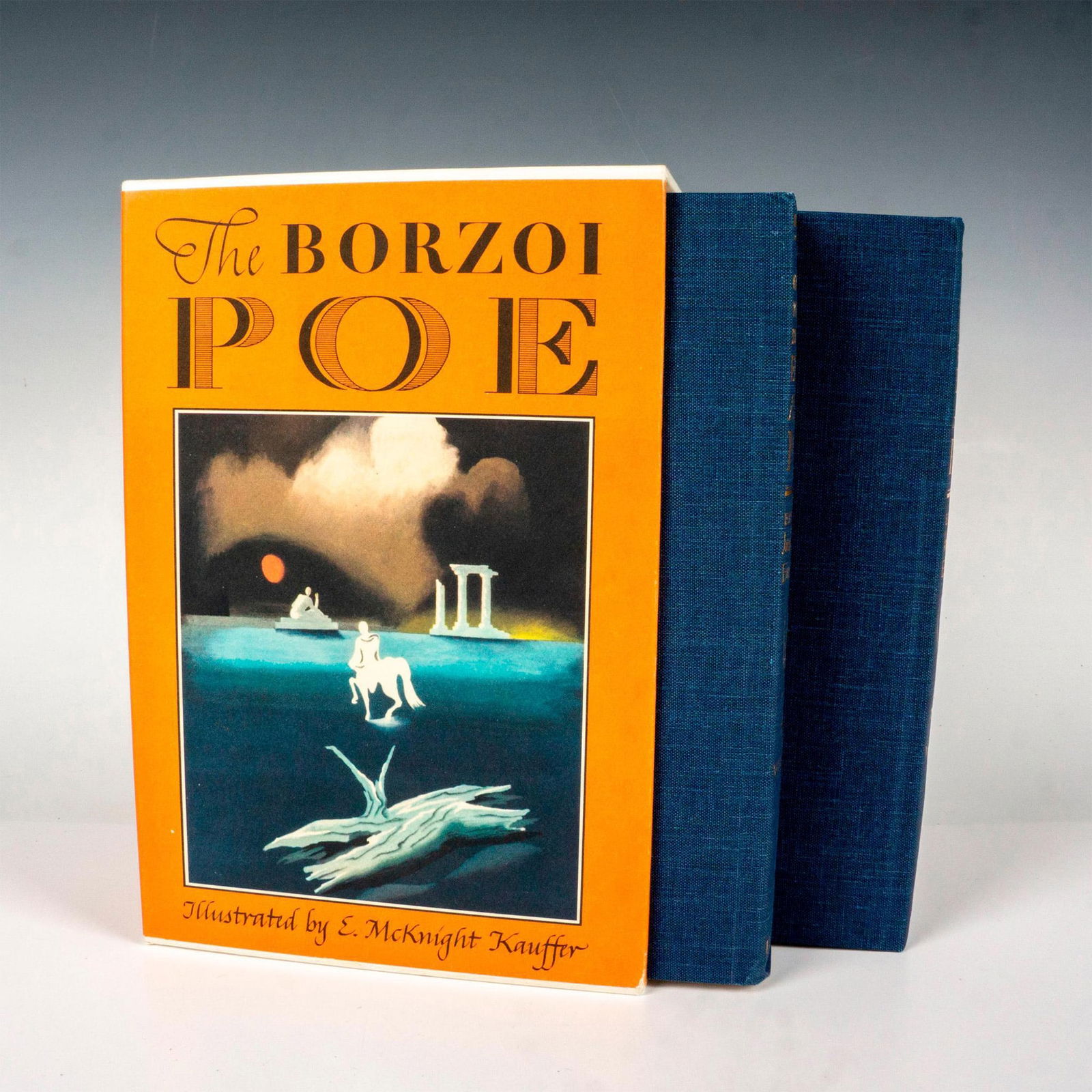 2 Volumes of The Borzoi Poe, Books by Edgar Allan Poe (1 of 4)