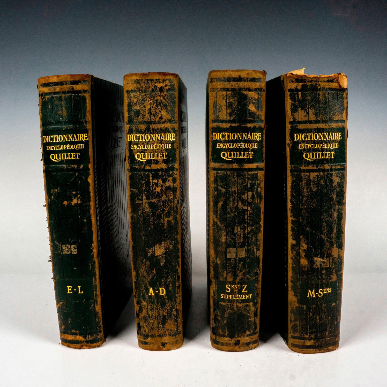 4 Volume Set - Dictionnaire Encyclopedique Quillet (1 of 3)