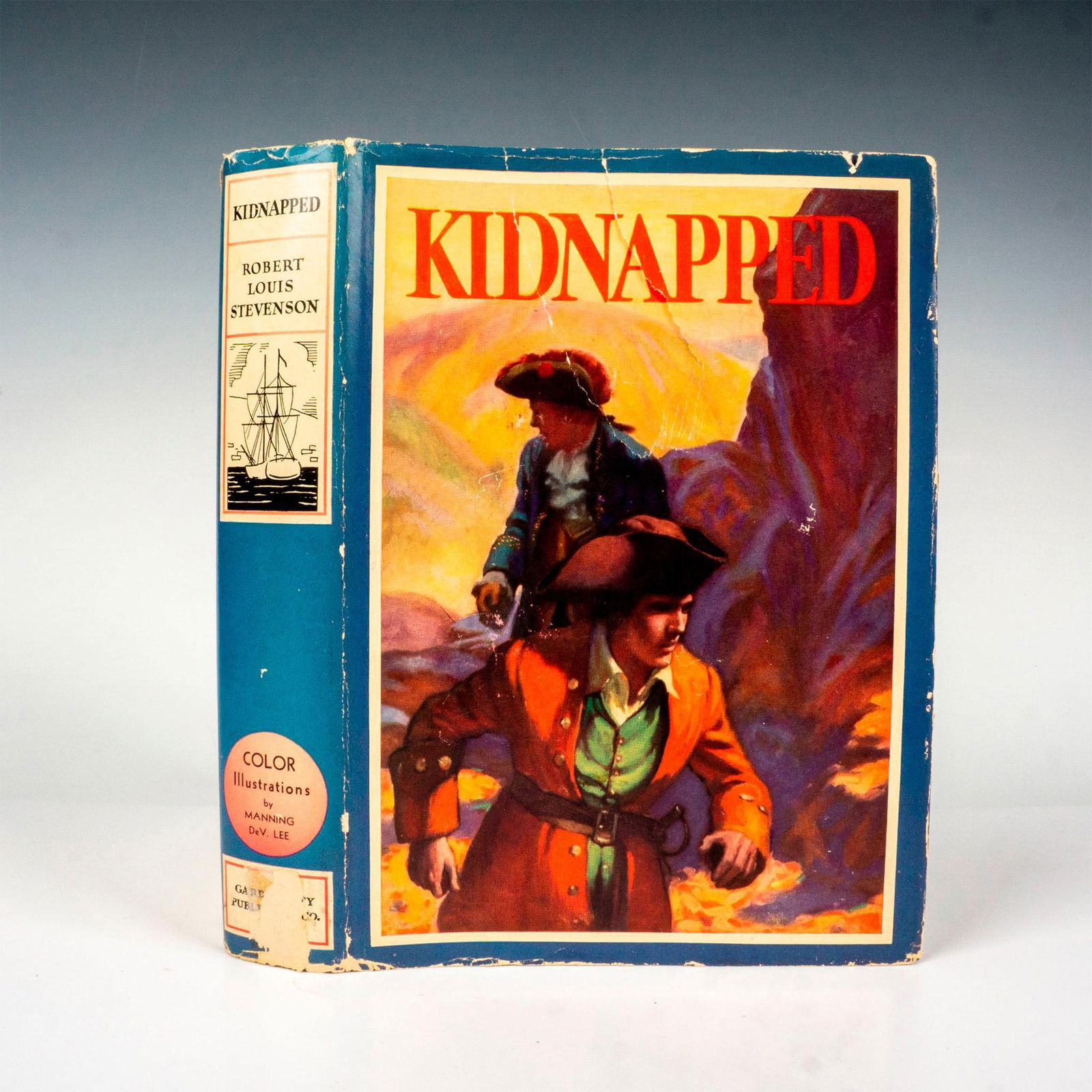 First Edition Kidnapped, Book by Robert Louis Stevenson (1 of 3)