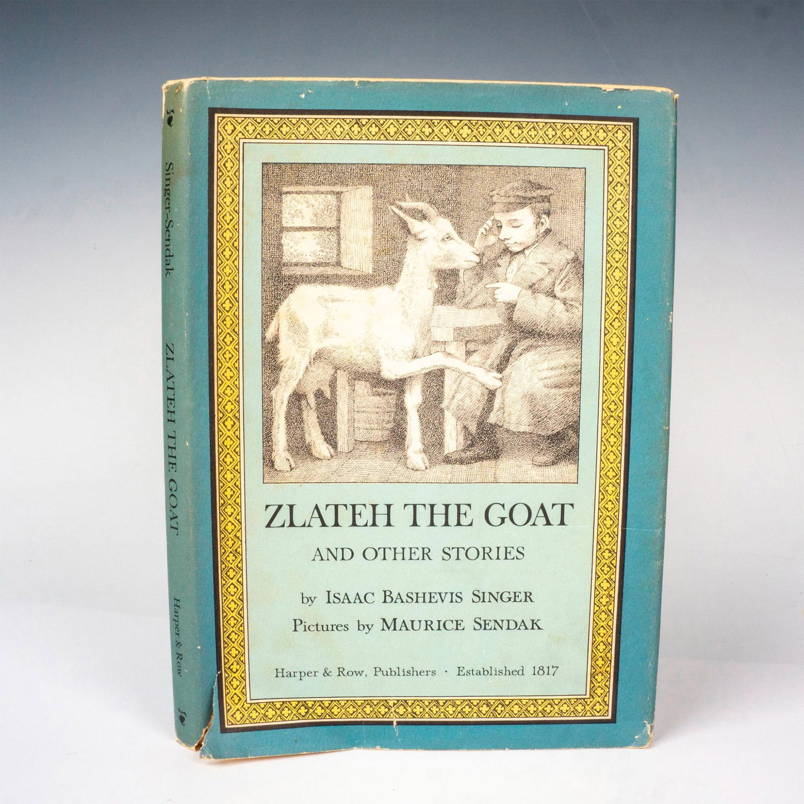 First Edition Zlateh the Goat, Book by Isaac Bashevis Singer (1 of 3)