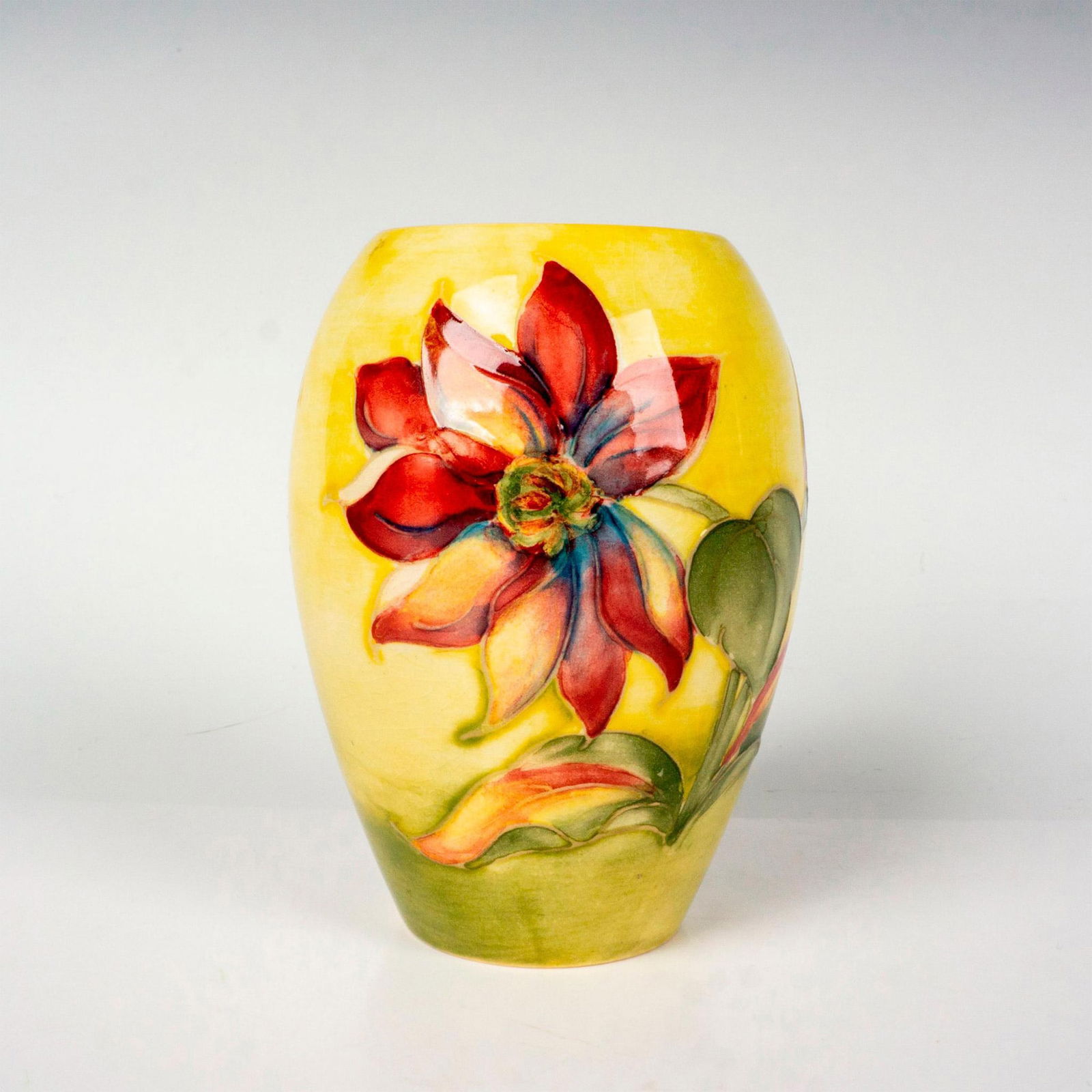 Walter Moorcroft Pottery Clematis Vase (1 of 3)