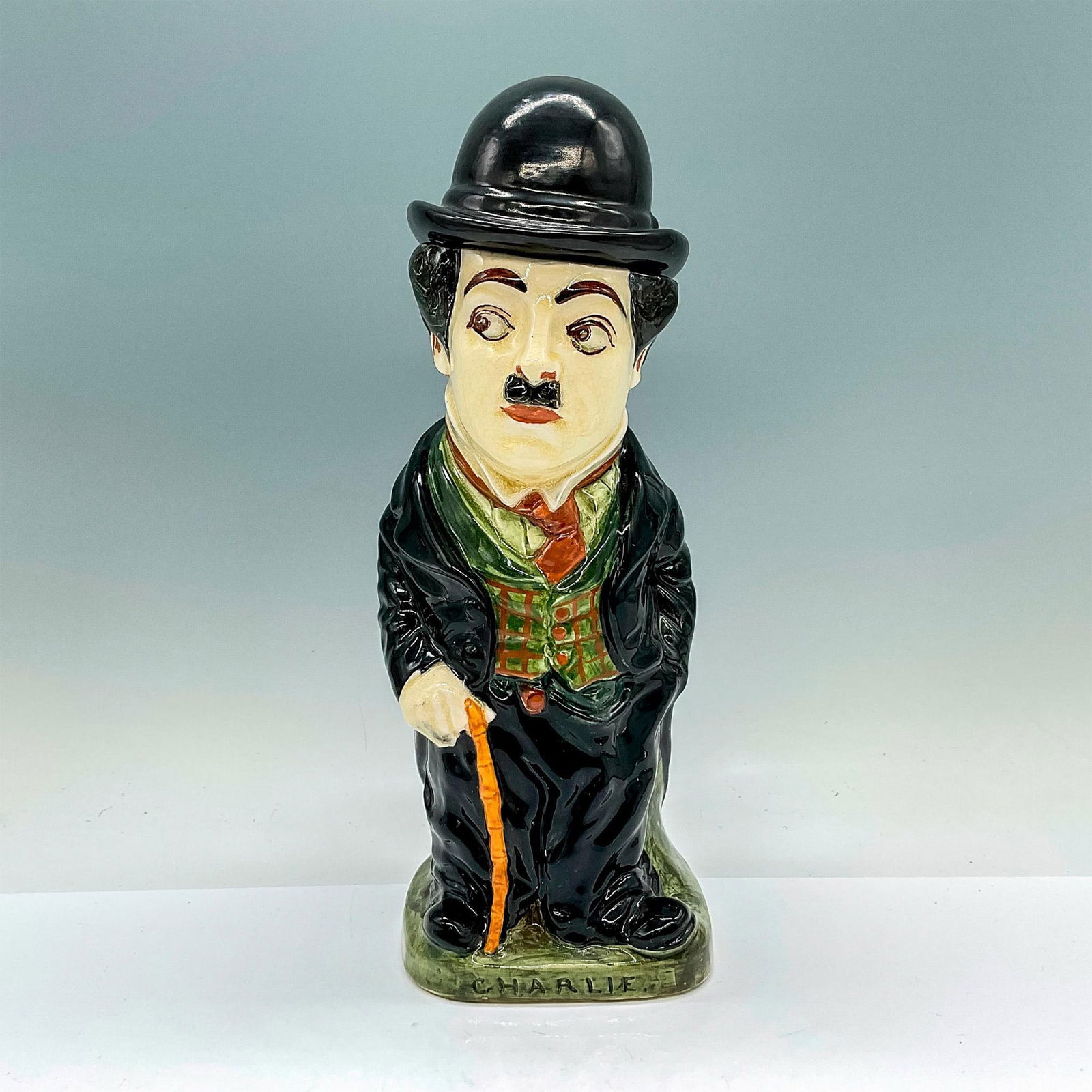 Antique Royal Doulton Toby Jug, Charlie Chaplin (1 of 4)