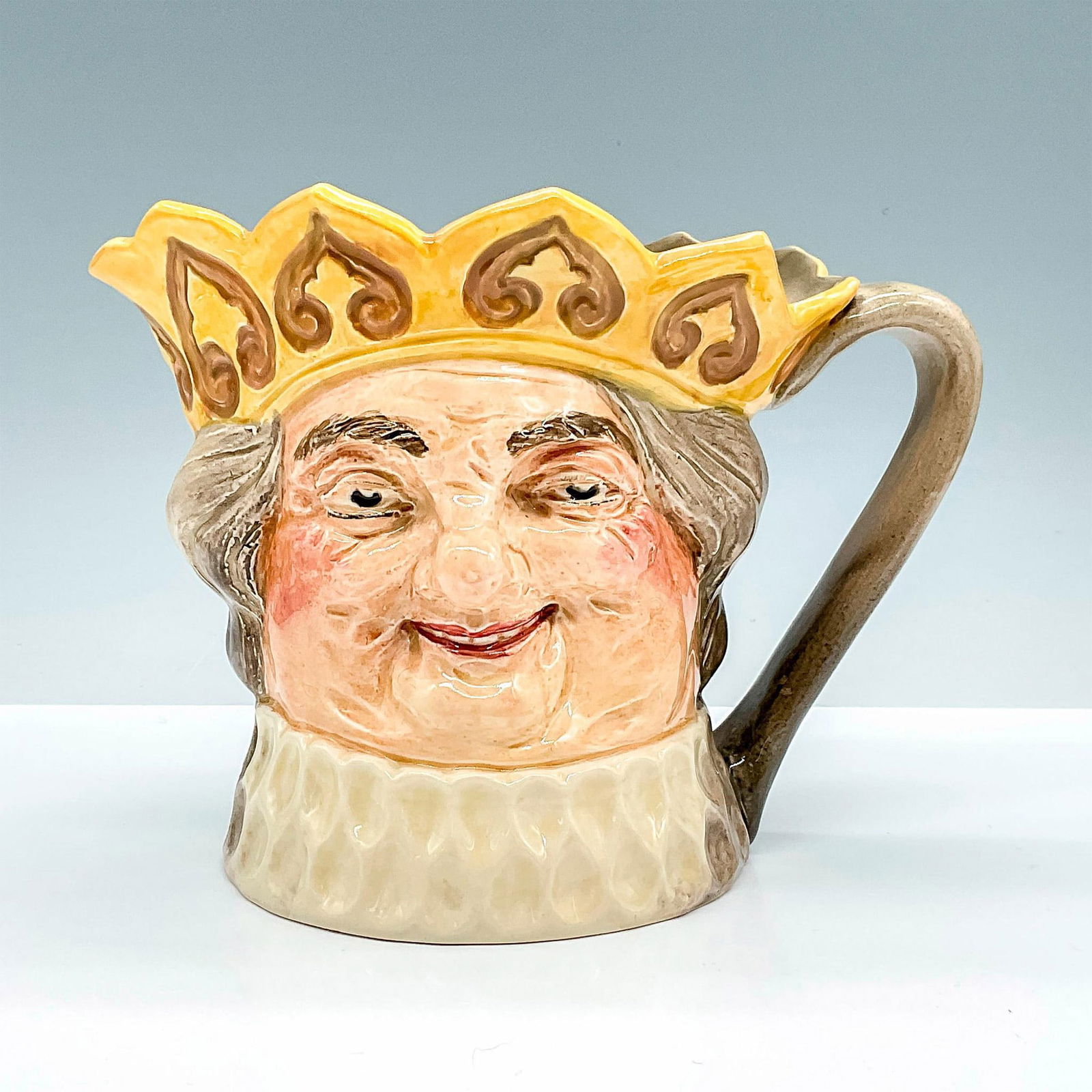 Royal Doulton Musical Jug, Old King Cole Yellow Crown (1 of 3)
