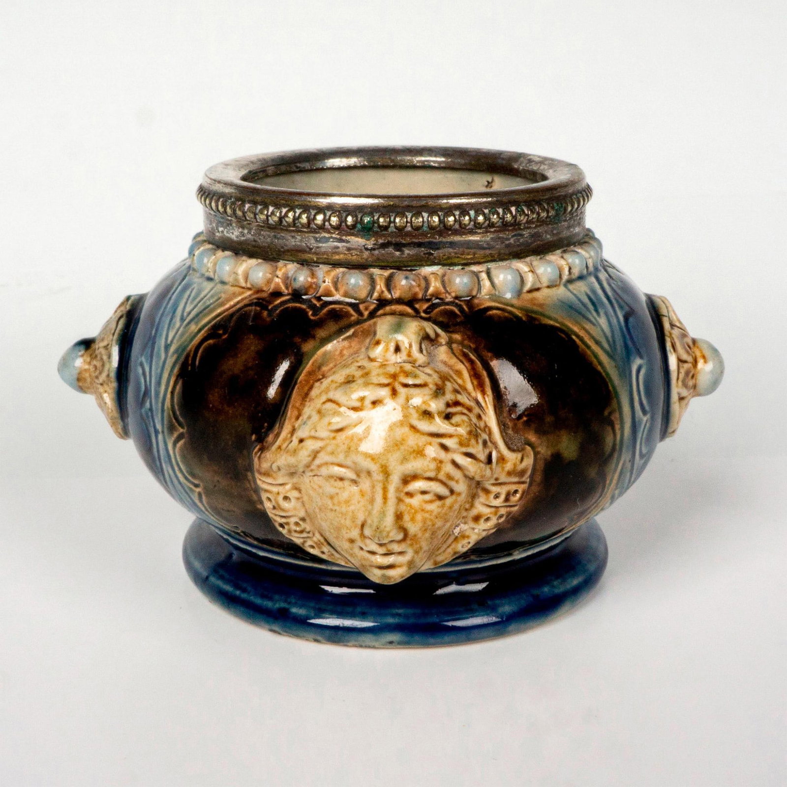 Doulton Lambeth Stoneware Mini Jar (1 of 3)