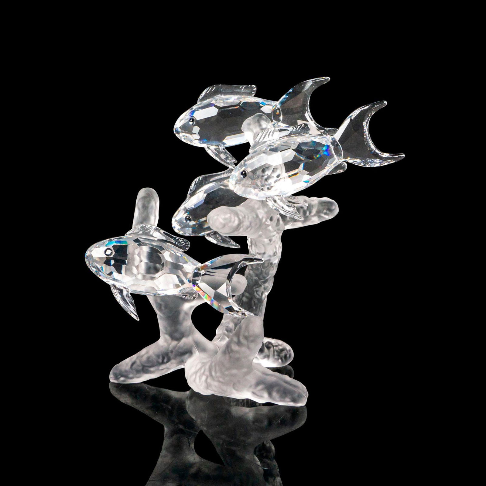 Swarovski Crystal Figurine, School of Fish (1 of 4)