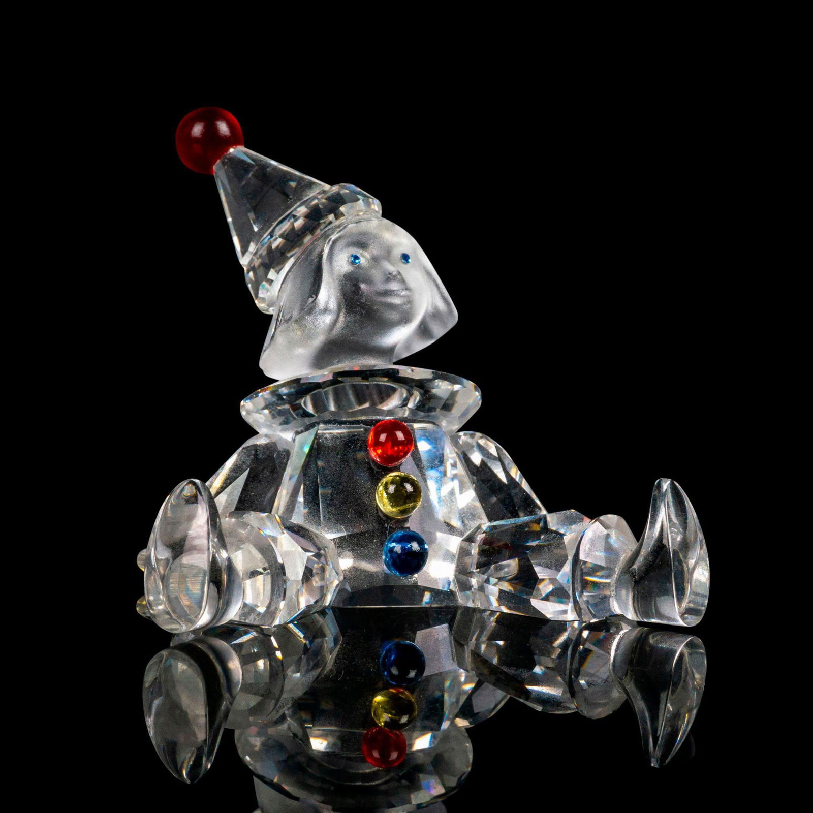 Swarovski Silver Crystal Figurine, Puppet (1 of 2)
