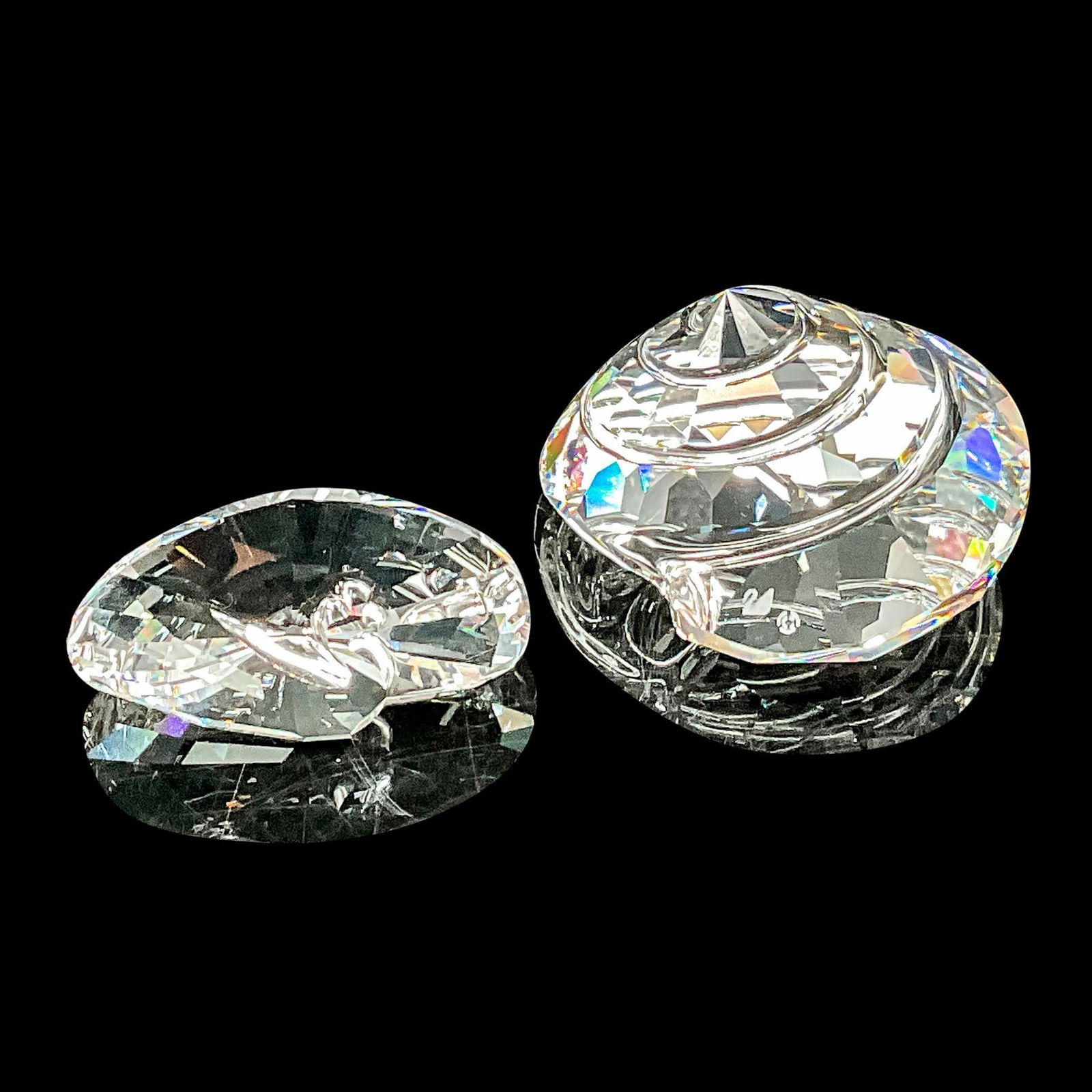 Pair of Swarovski Crystal Figurines (1 of 3)
