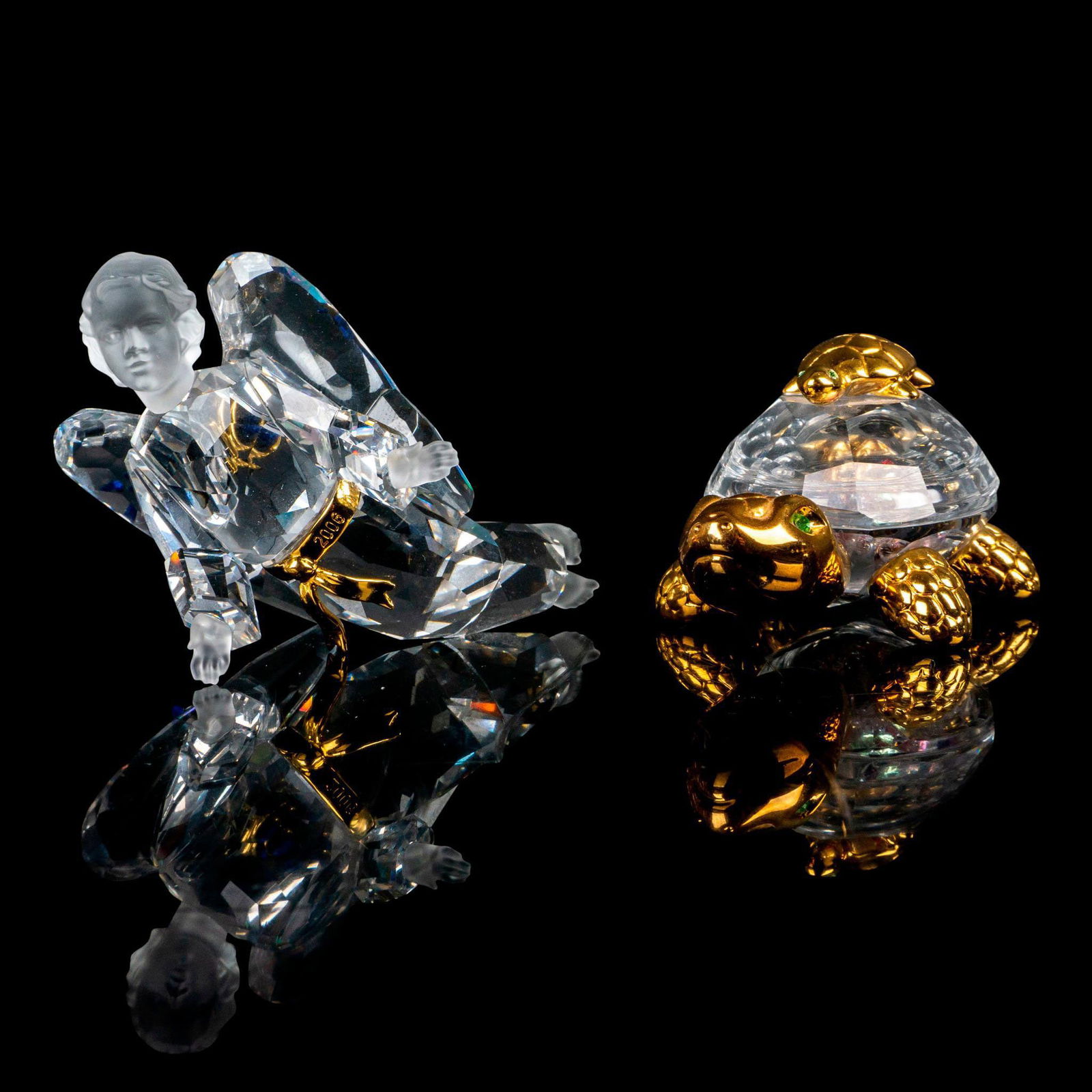 2pc Swarovski Crystal Ornament + Jewel Box (1 of 3)