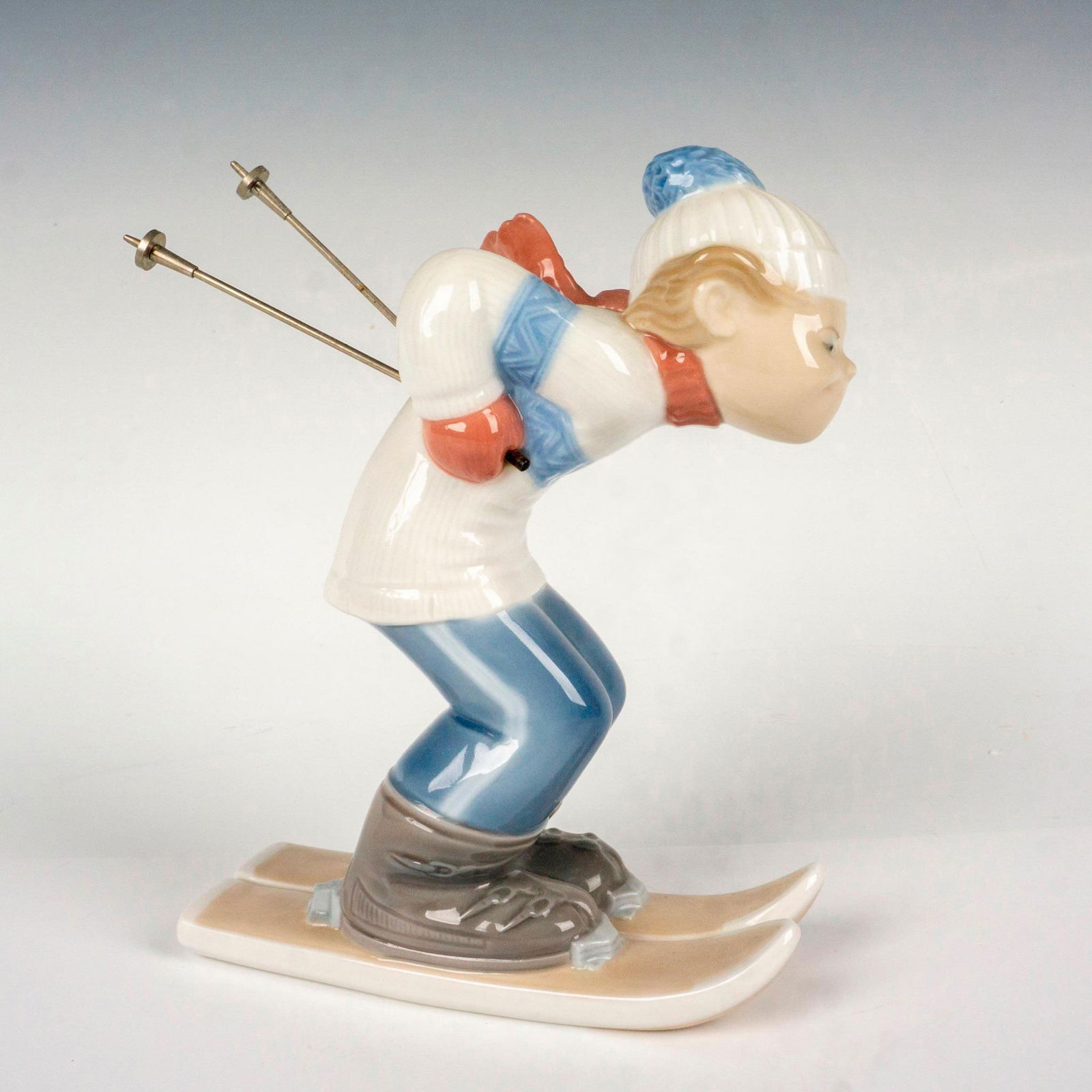 Skier Puppet 1004970 - Lladro Porcelain Figurine (1 of 3)