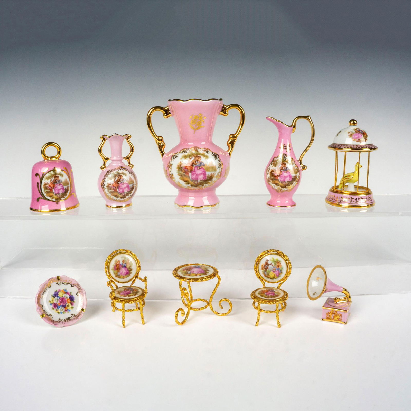 10pc Limoges Doll House Collectibles (1 of 3)