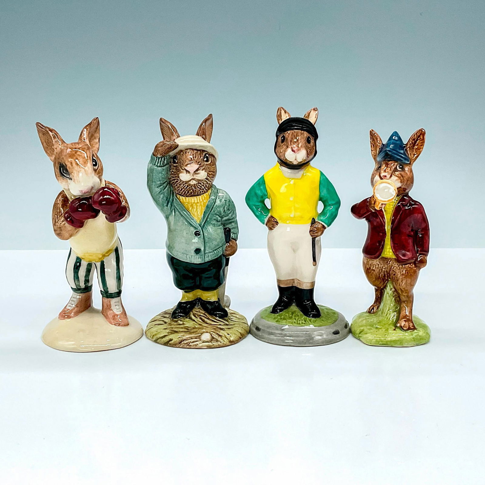 4pc Royal Doulton Bunnykins, Classic Sports Grouping (1 of 3)