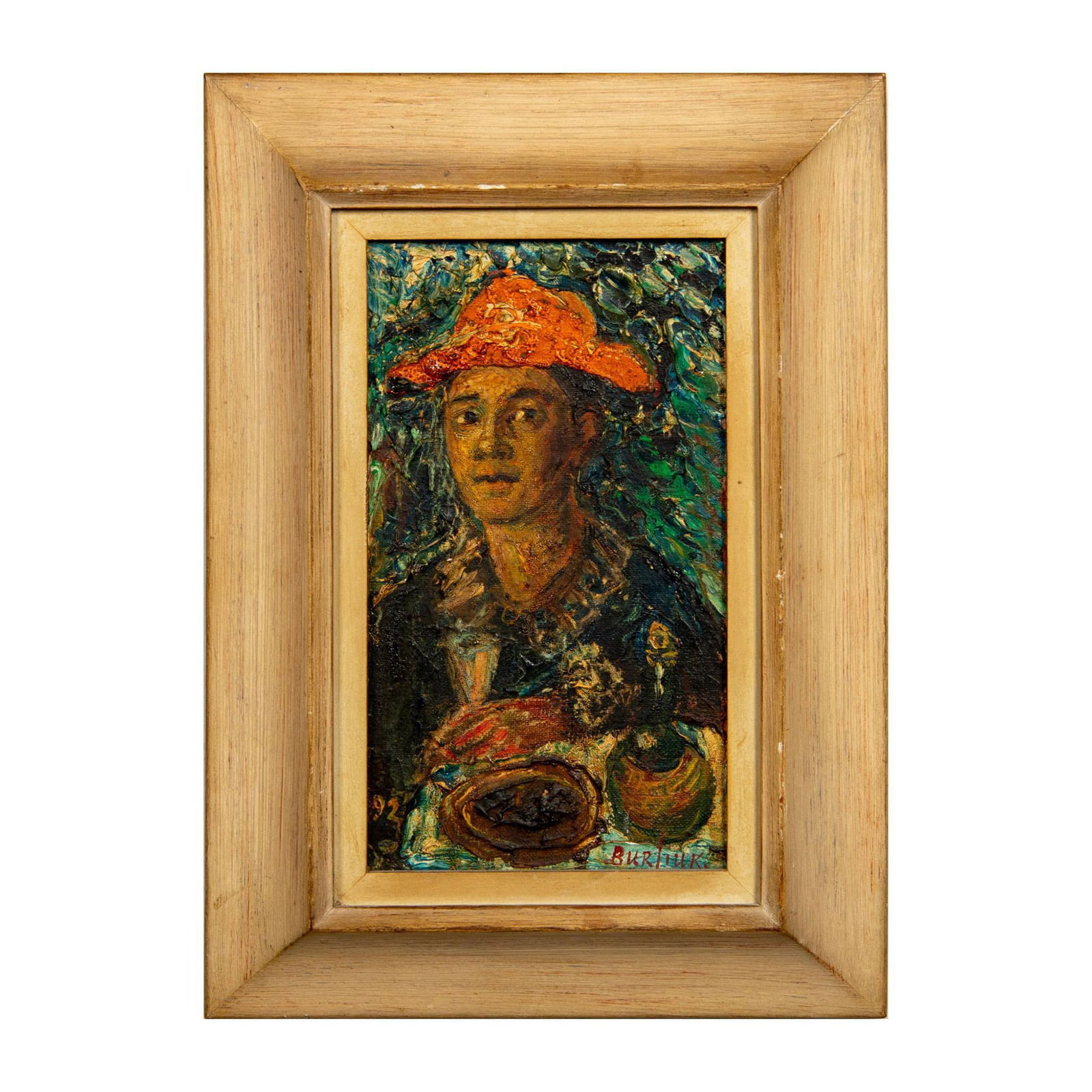 David Burliuk (Ukrainian 1882-1967) Oil On Board (1 of 5)