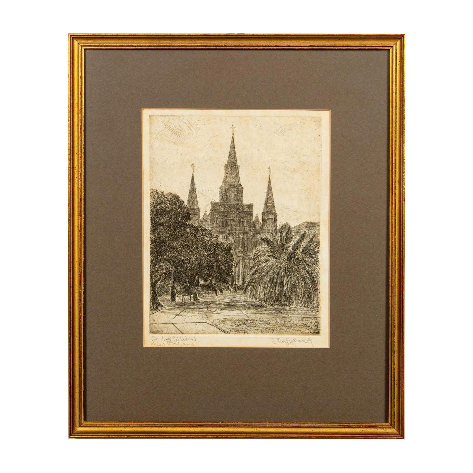 James Carl Hancock (American 1898-1966) Etching (1 of 5)