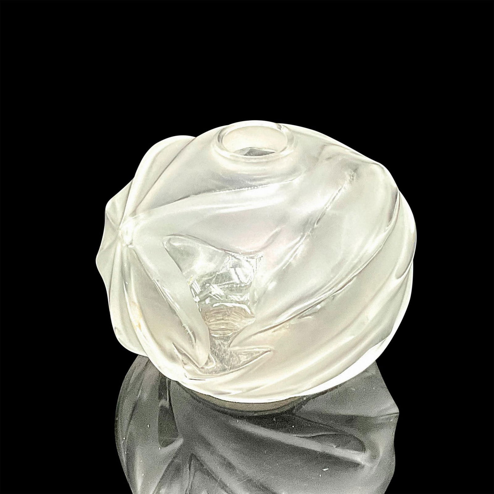 Lalique Crystal Small Bud Vase (1 of 3)