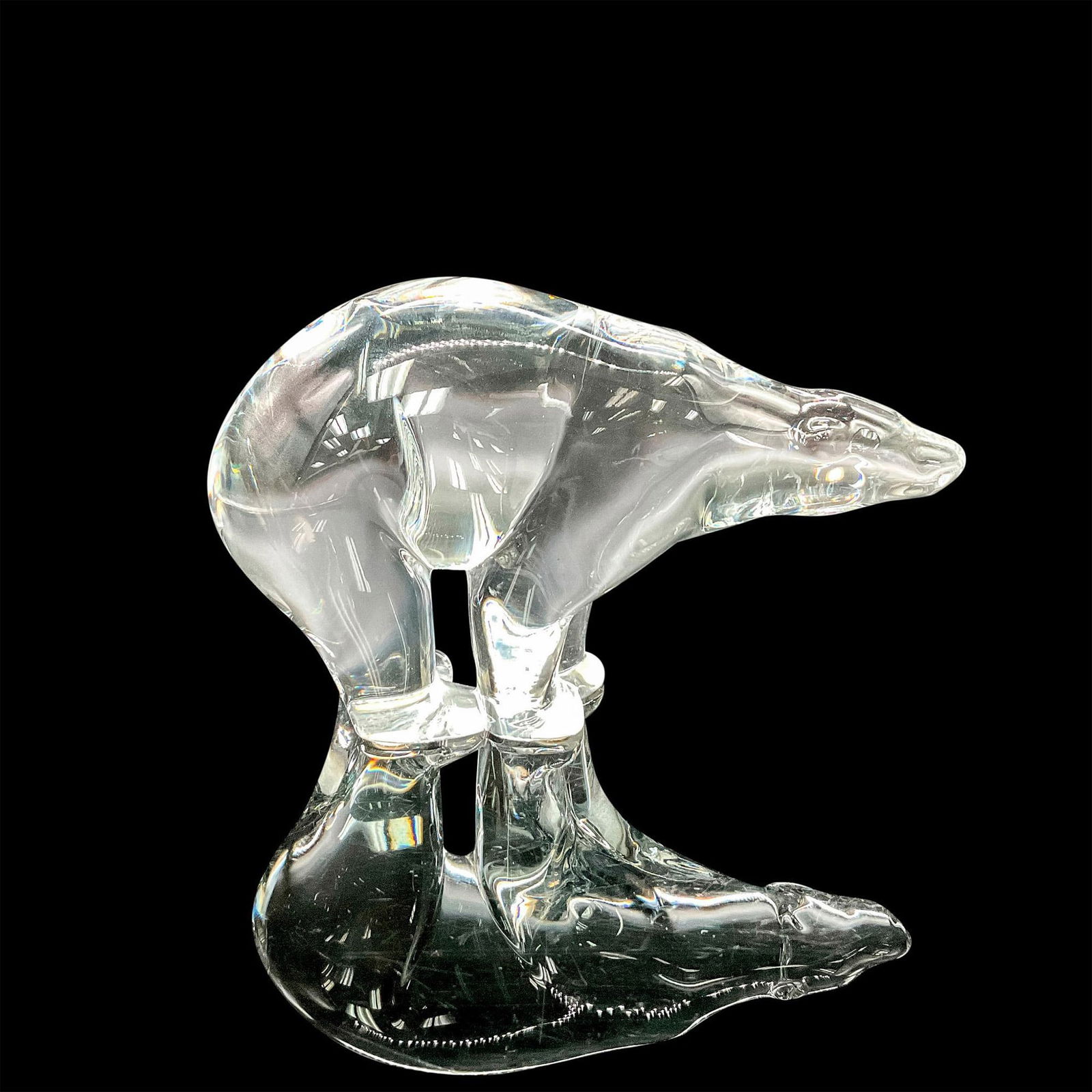 Baccarat Crystal Figurine, Polar Bear (1 of 5)