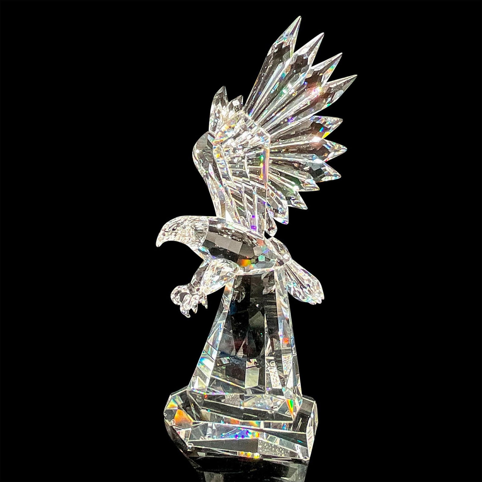 Crystal World Figurine, Bald Eagle (1 of 7)