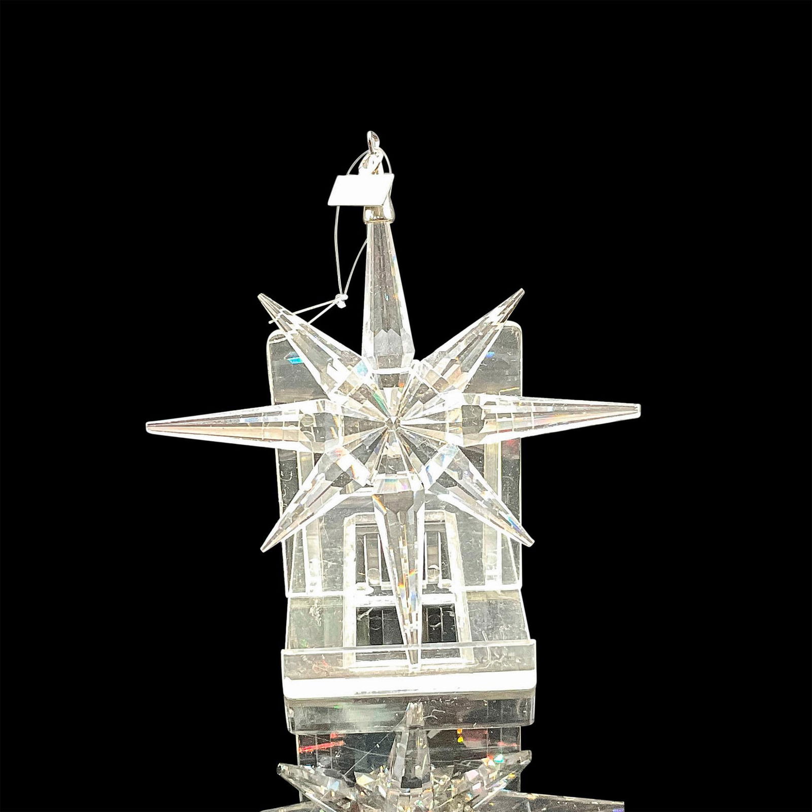Swarovski Crystal Christmas Ornament, Snowflake (1 of 3)