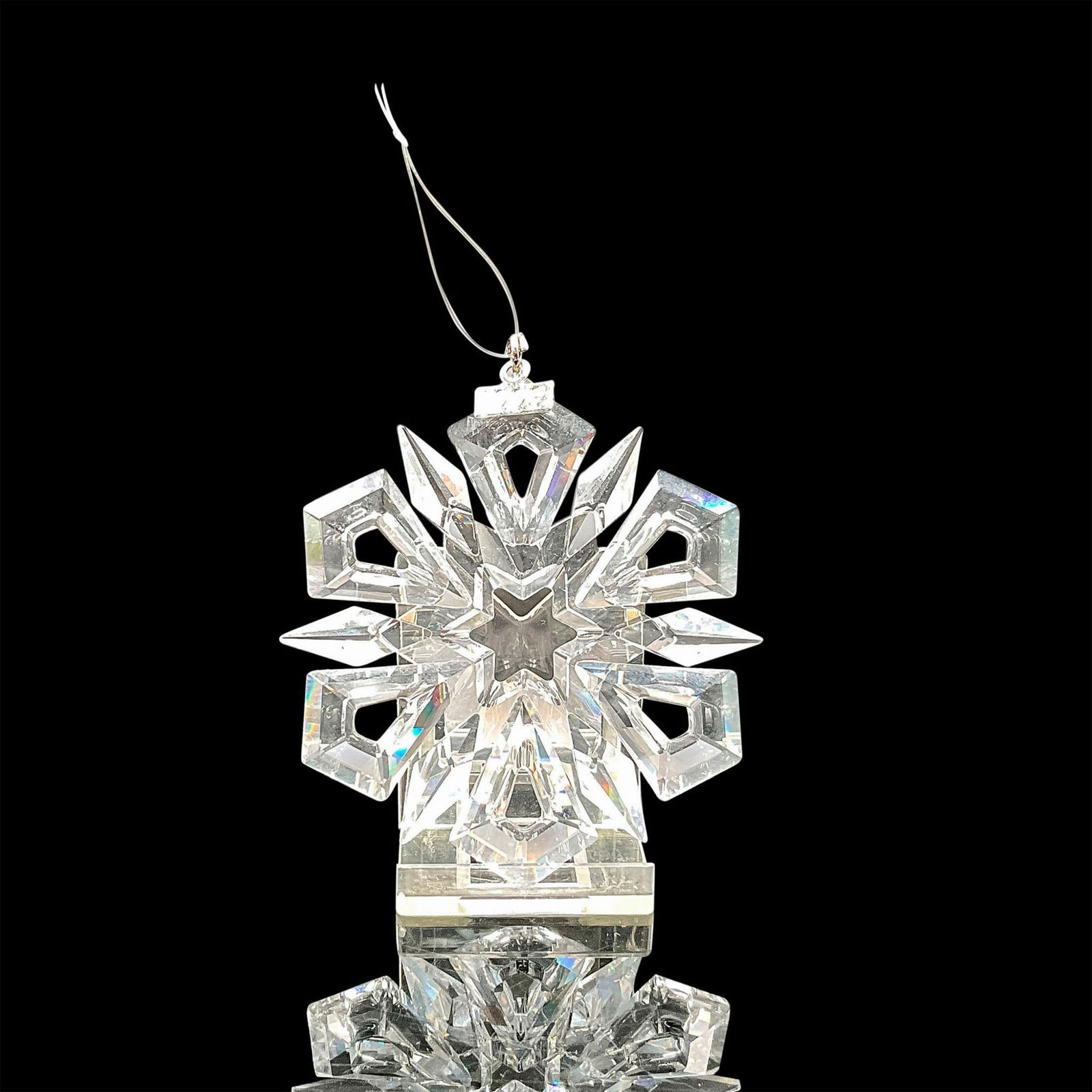 Swarovski Crystal Christmas Ornament, Snowflake (1 of 3)