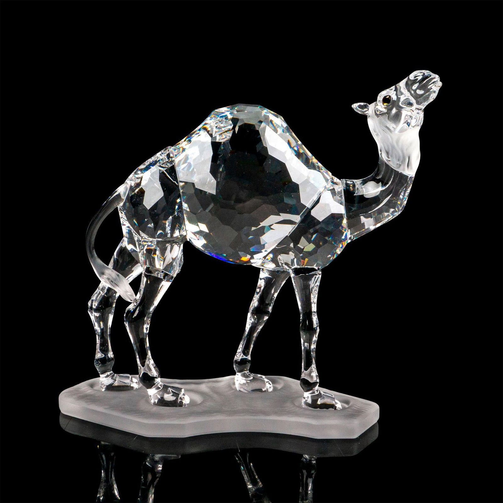 Swarovski Silver Crystal Figurine, Camel (1 of 4)
