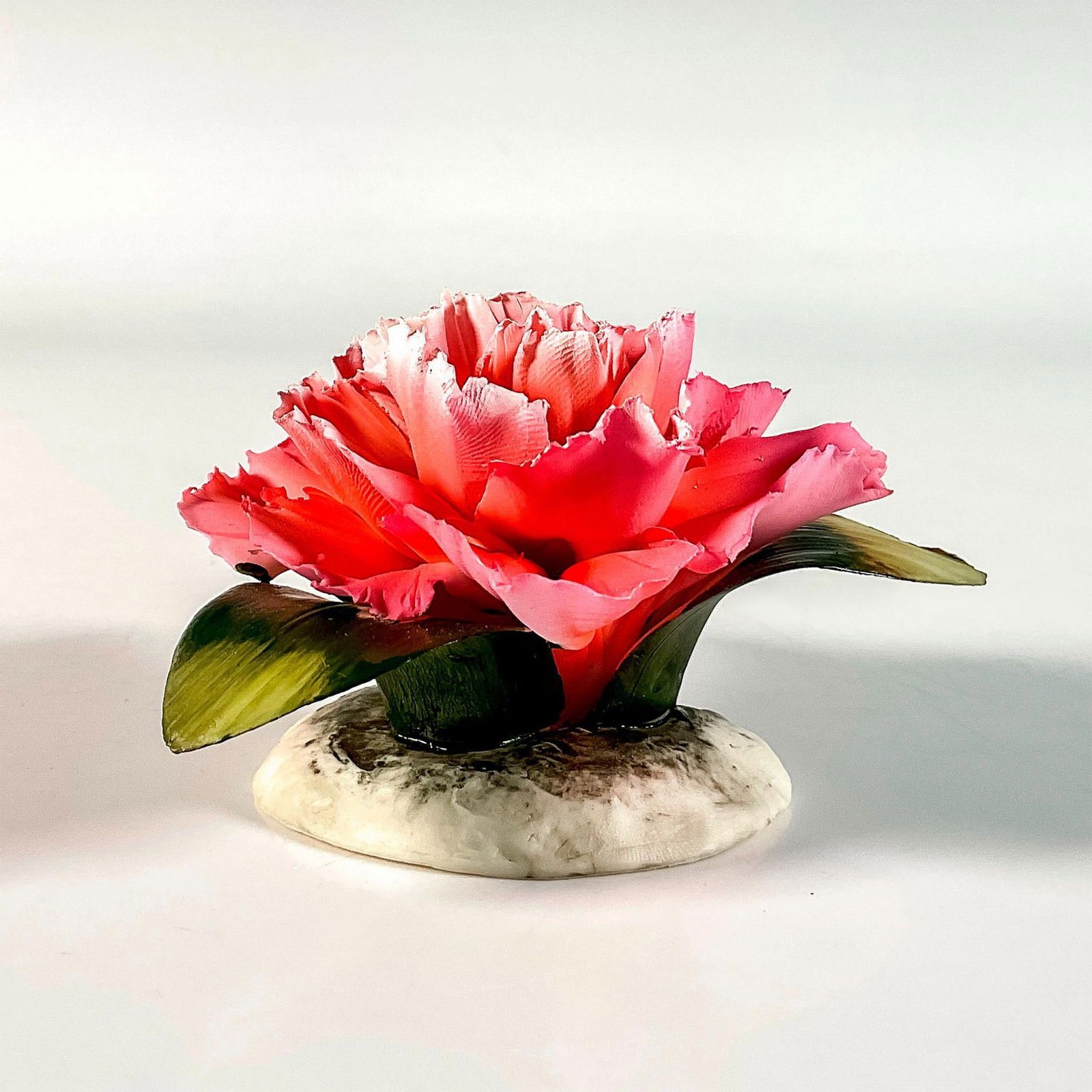 Capodimonte Porcelain Flower Figure (1 of 3)